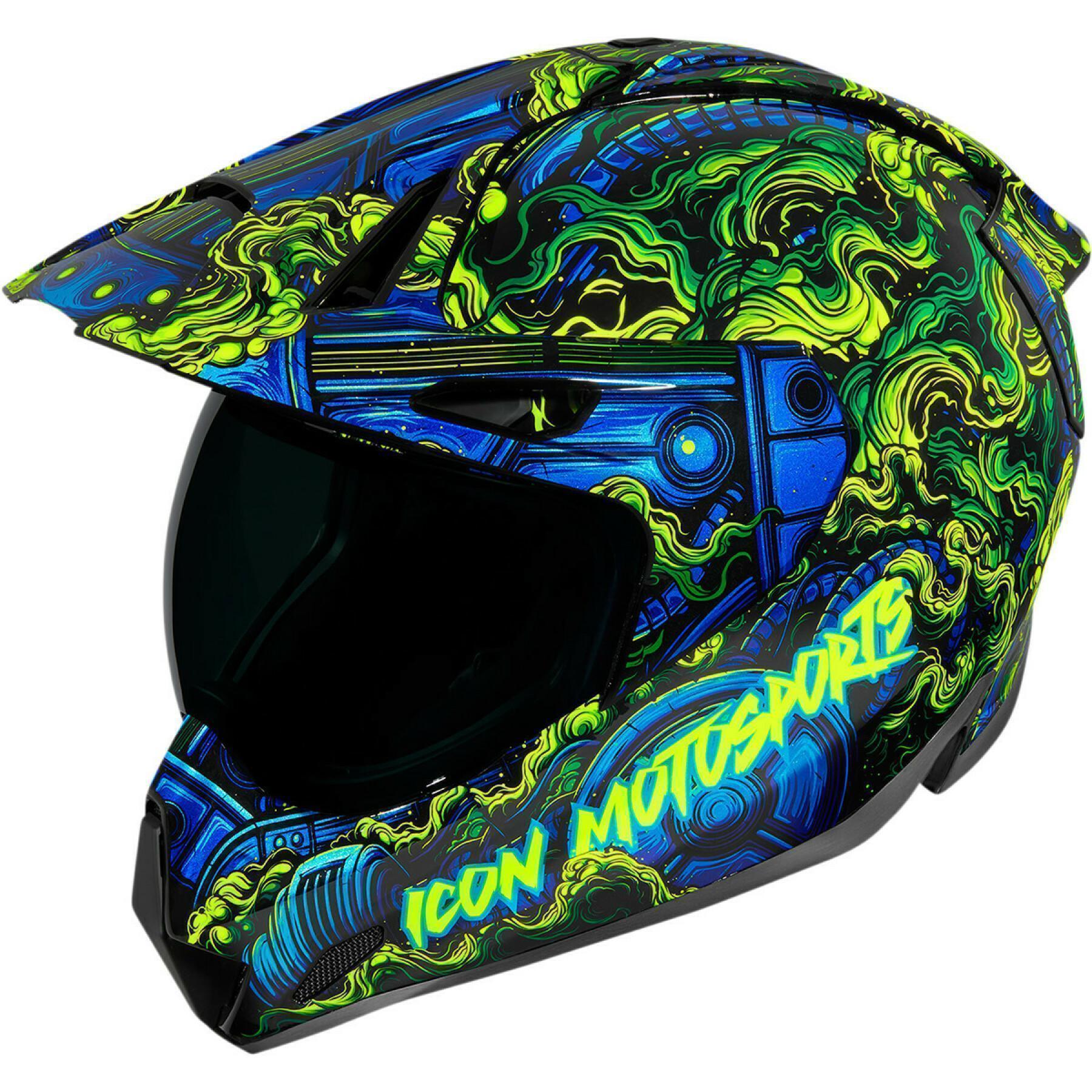 Casque cross Icon vpro willypete