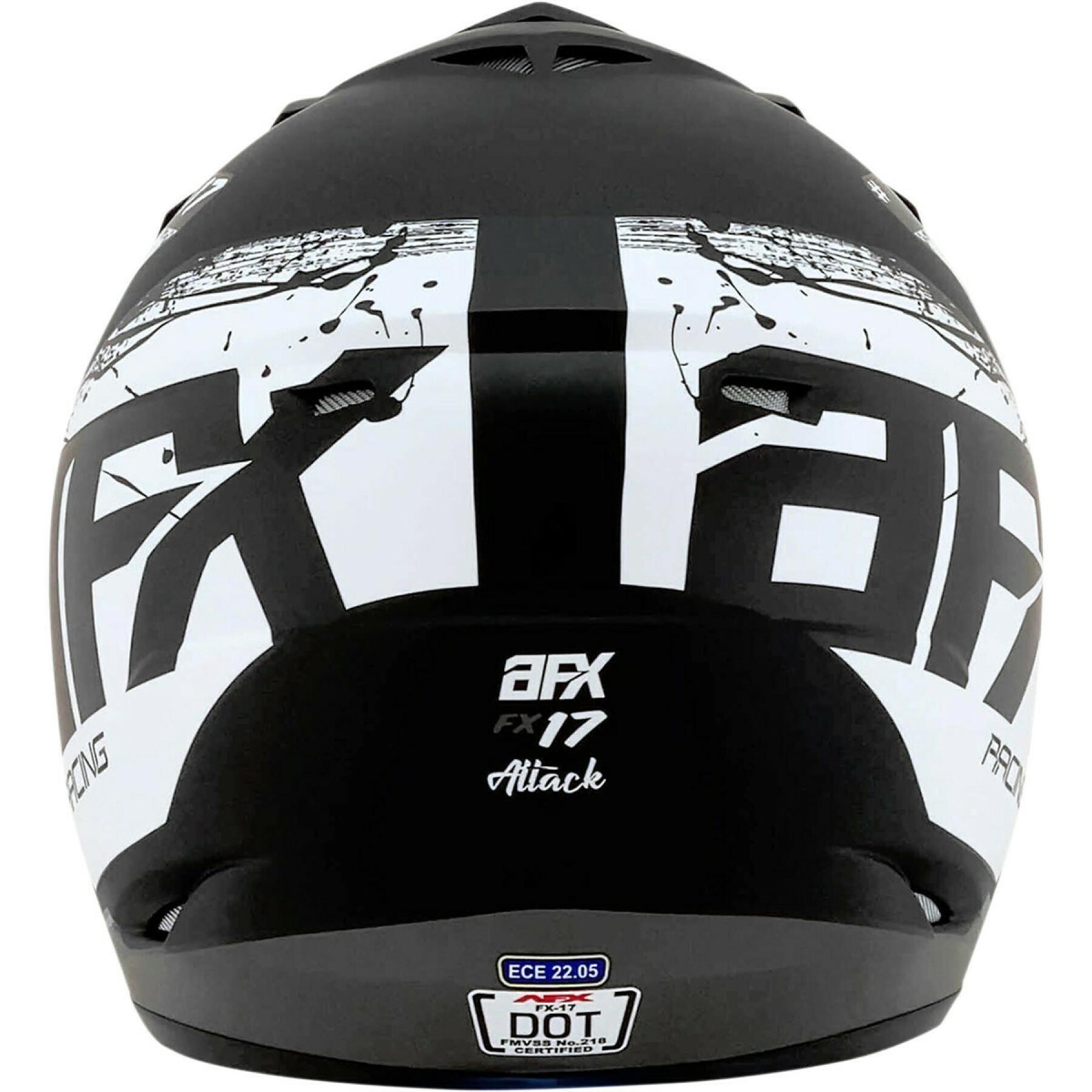 Casque moto cross AFX fx17 atk