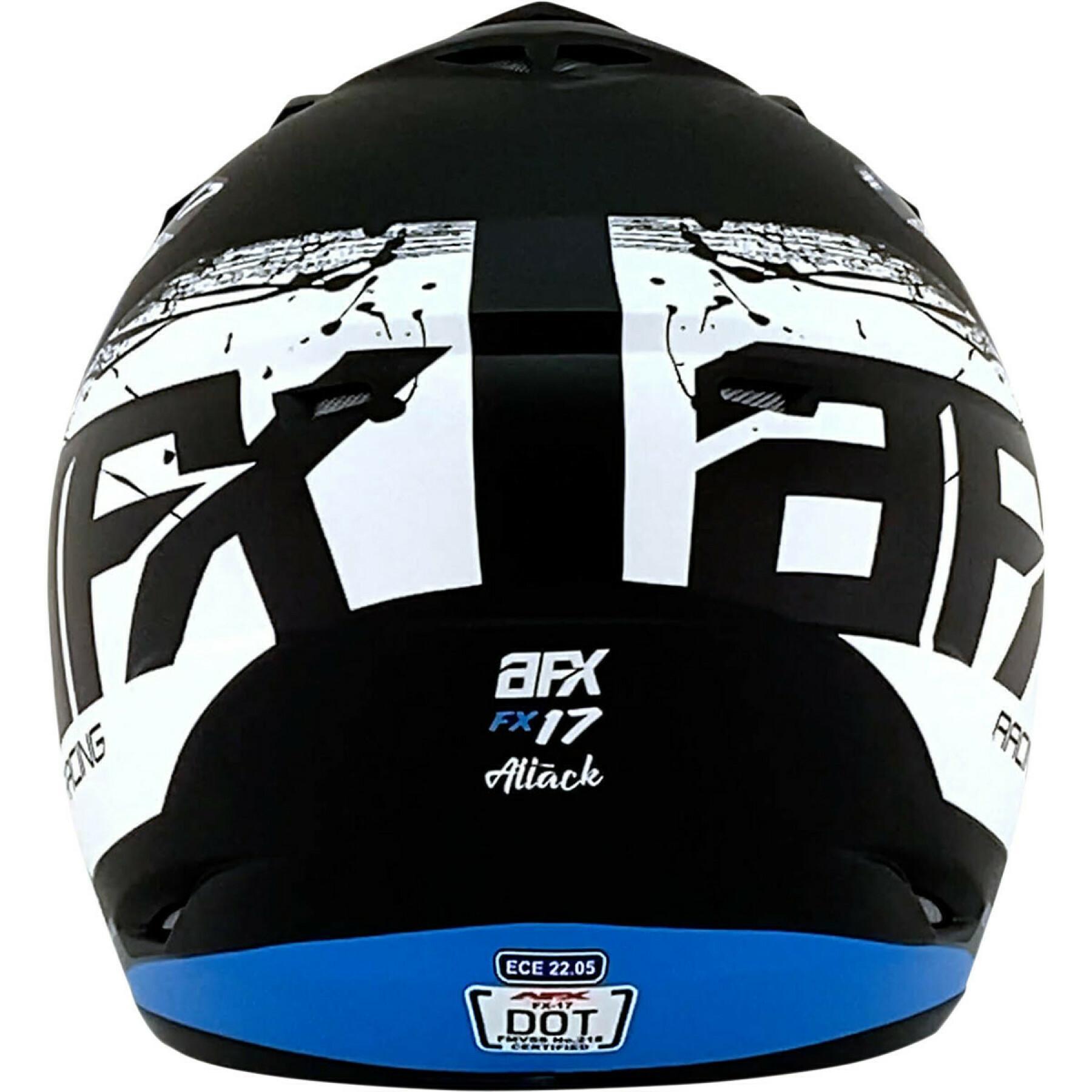 Casque moto cross AFX fx17 atk