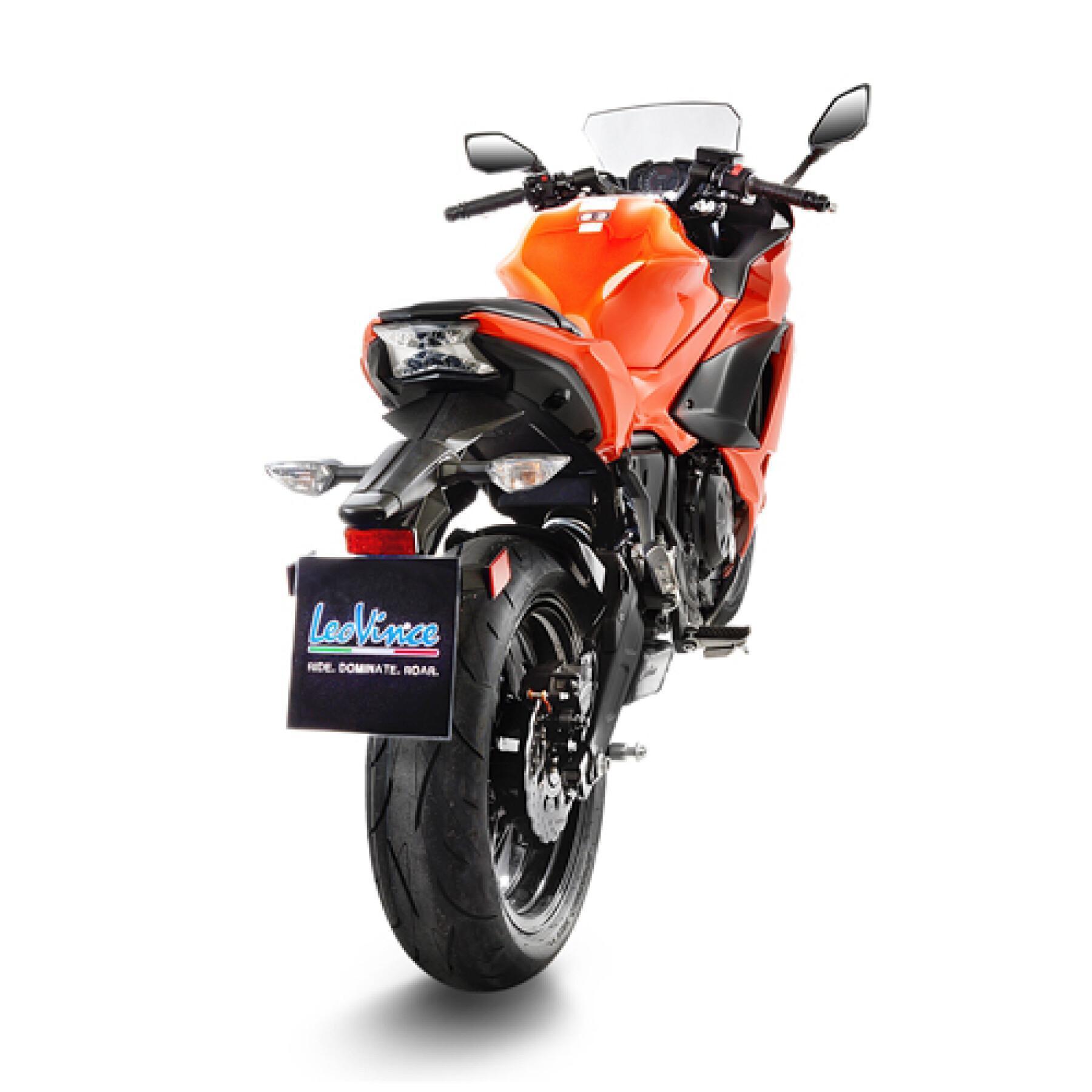 Échappement moto Kawasaki Ninja 650|Z 650 2017-2020 Leovince UNDERBODY