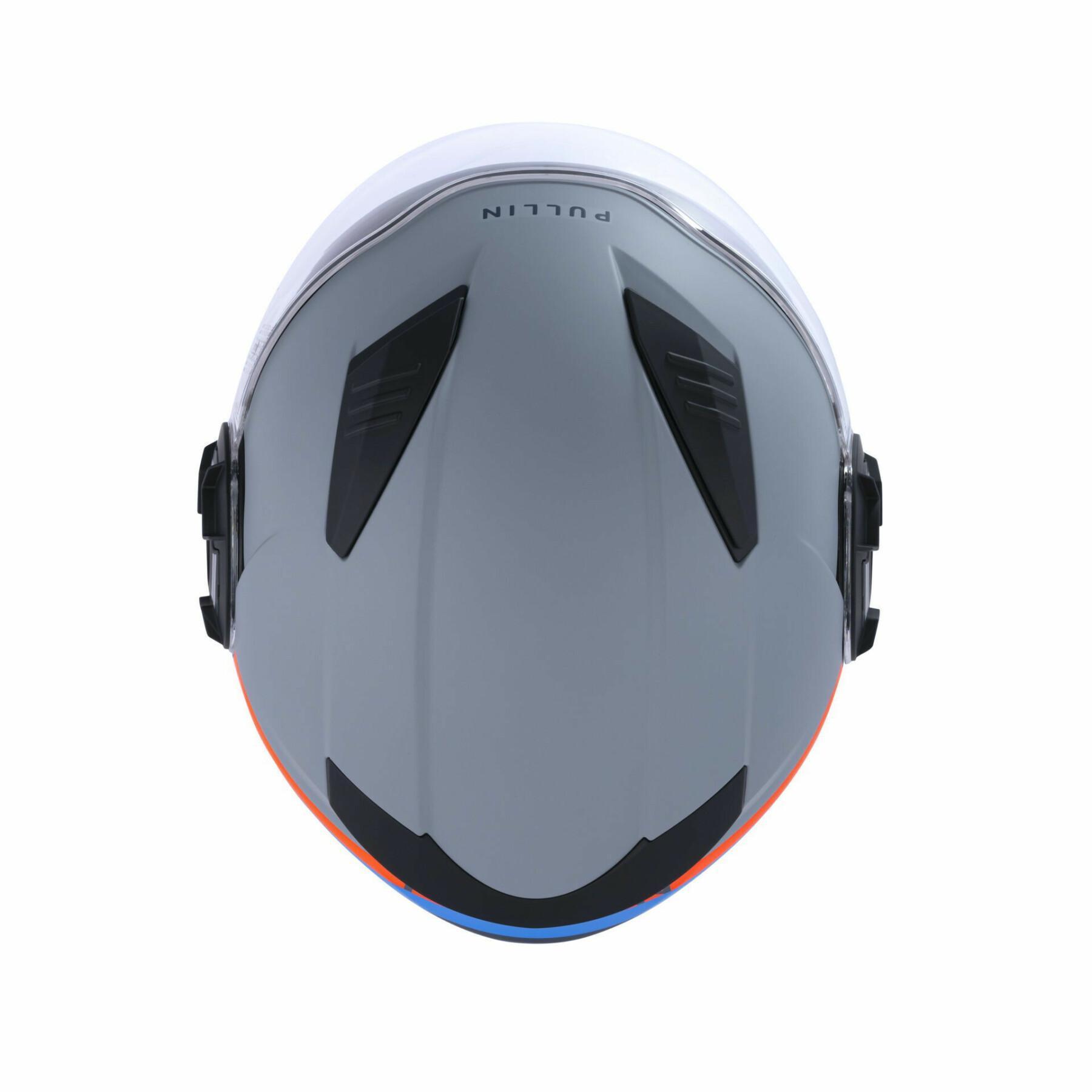 Casque moto jet Pull-in open face