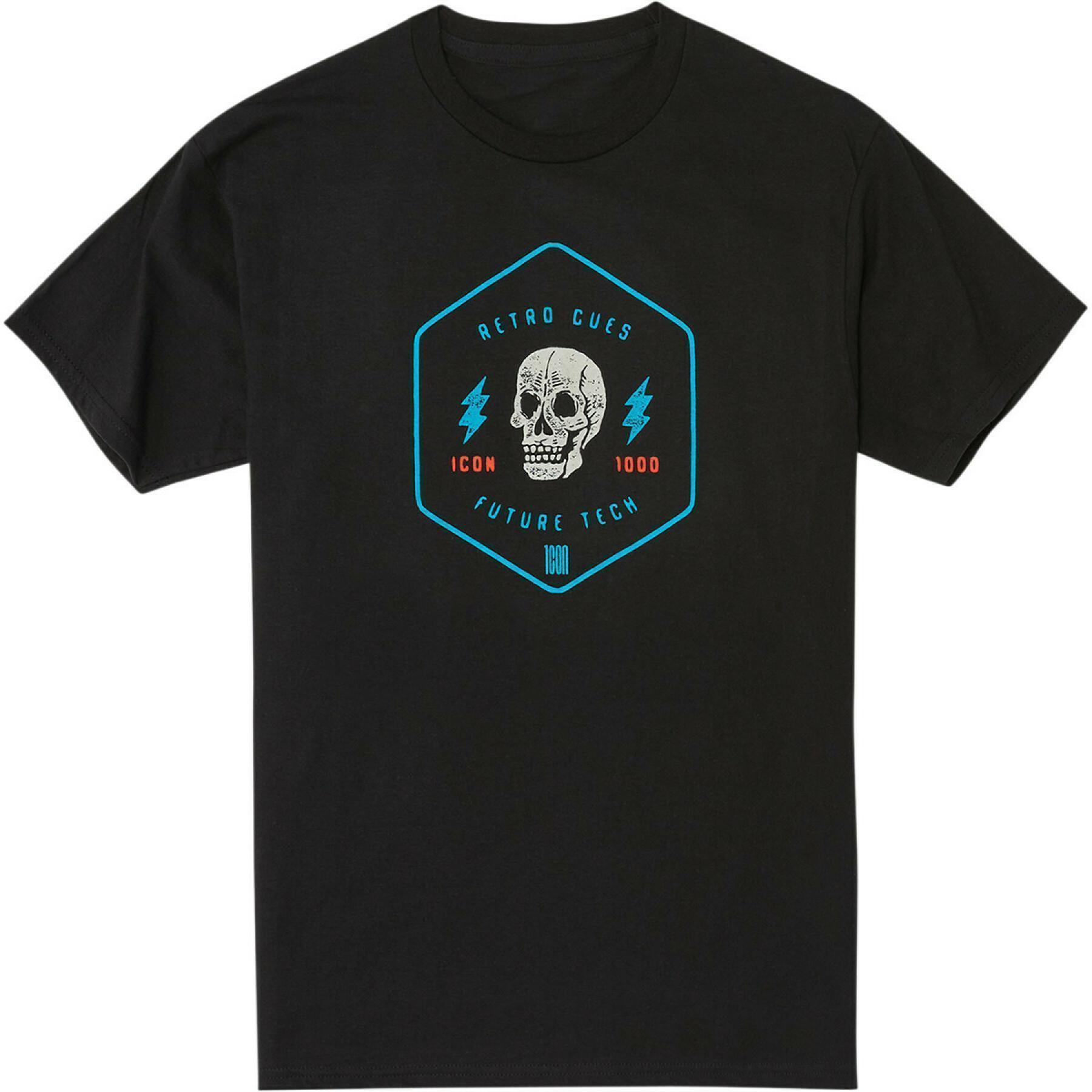 T-shirt Icon retro skull