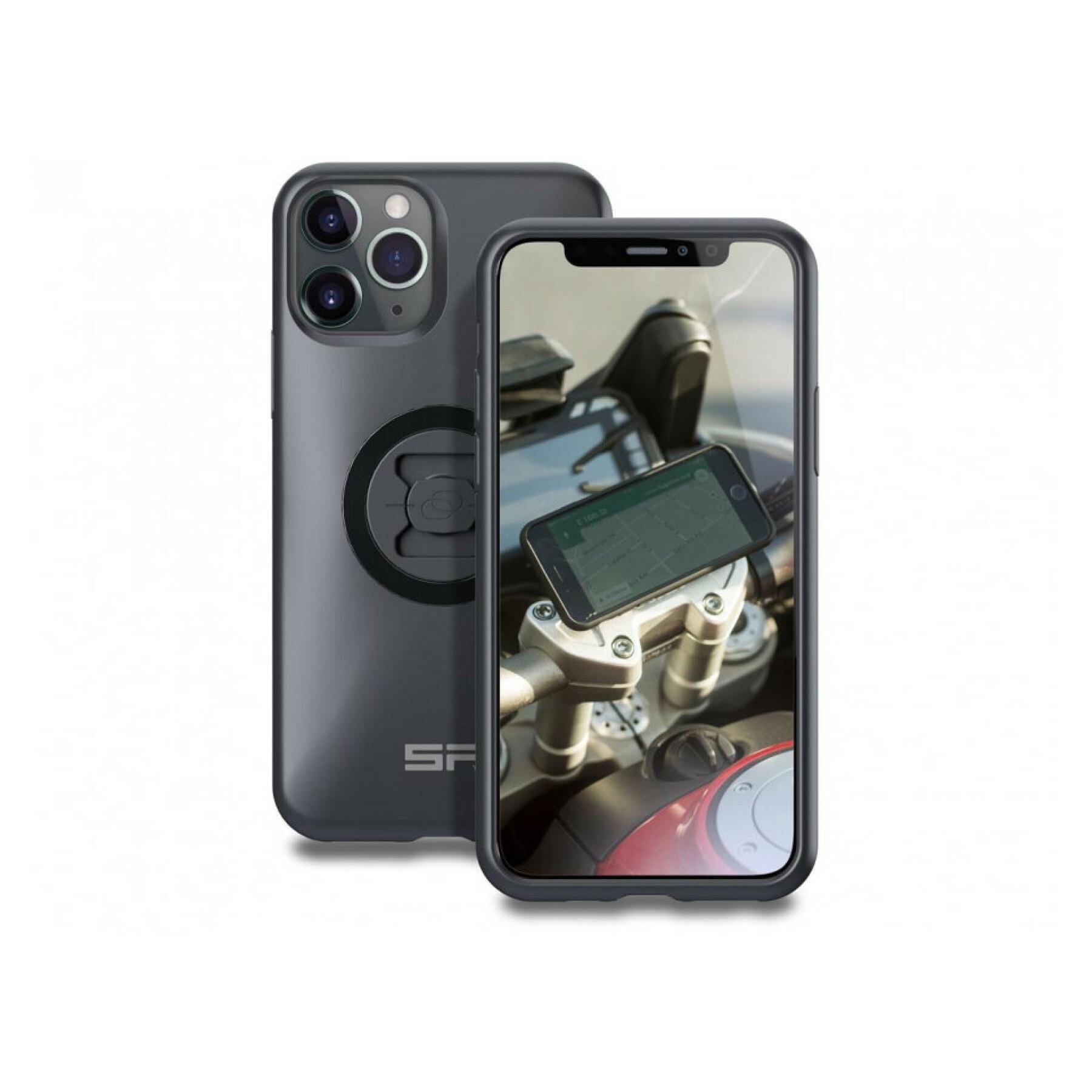 Support smartphone moto Sp-Connect Pack Sp-Connect Moto Bundle Fixé Sur Guidon Iphone 11 Pro