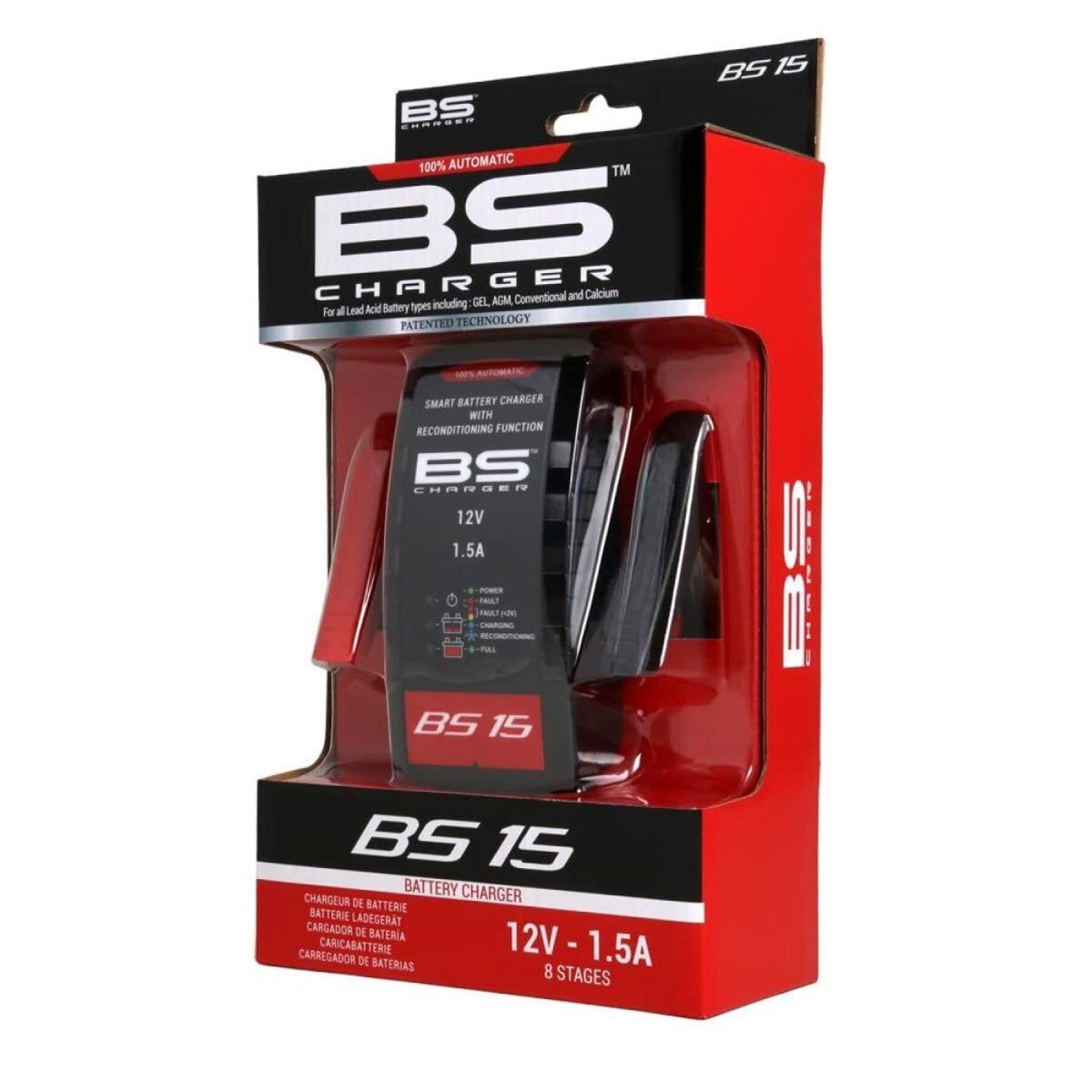 Chargeur de batterie moto BS Battery BS 15
