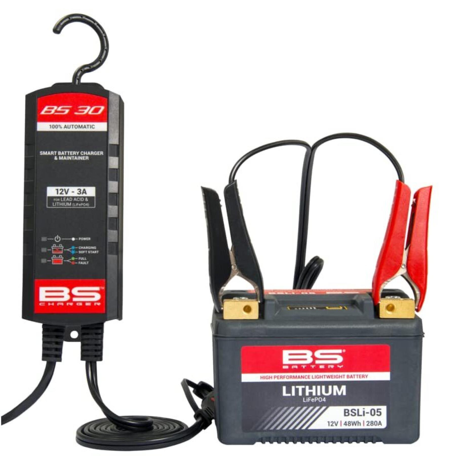 Chargeur de batterie moto BS Battery BS 30