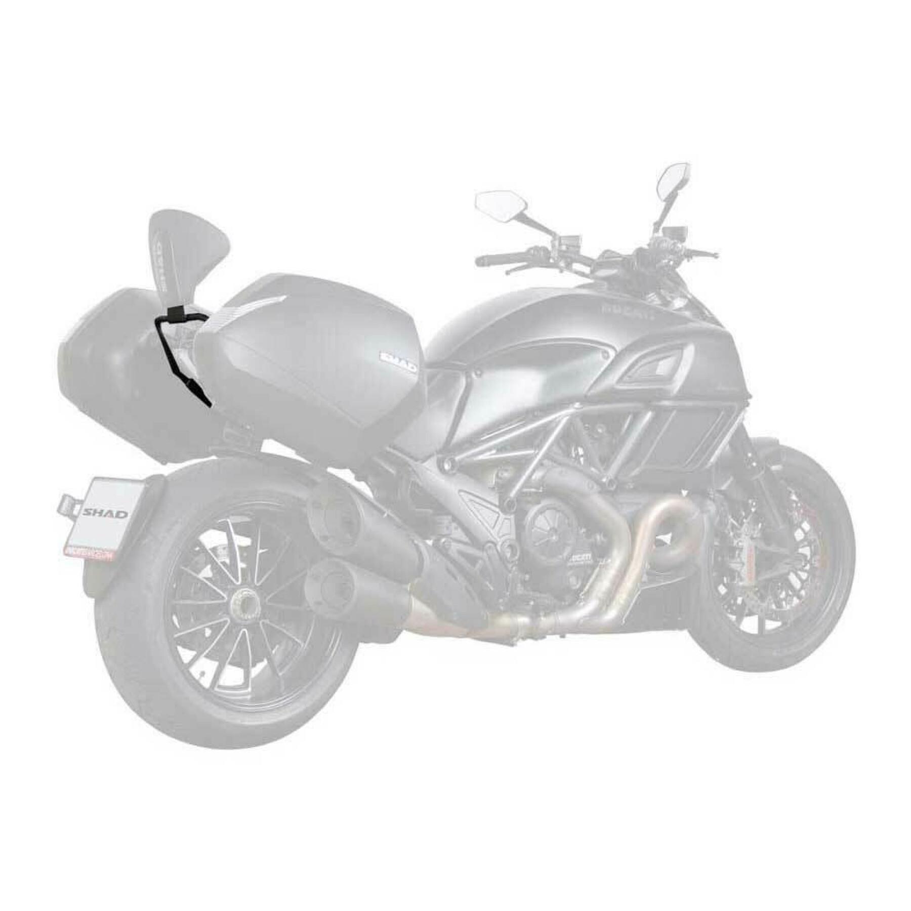 Fixation dosseret moto Shad Ducati diavel 1200