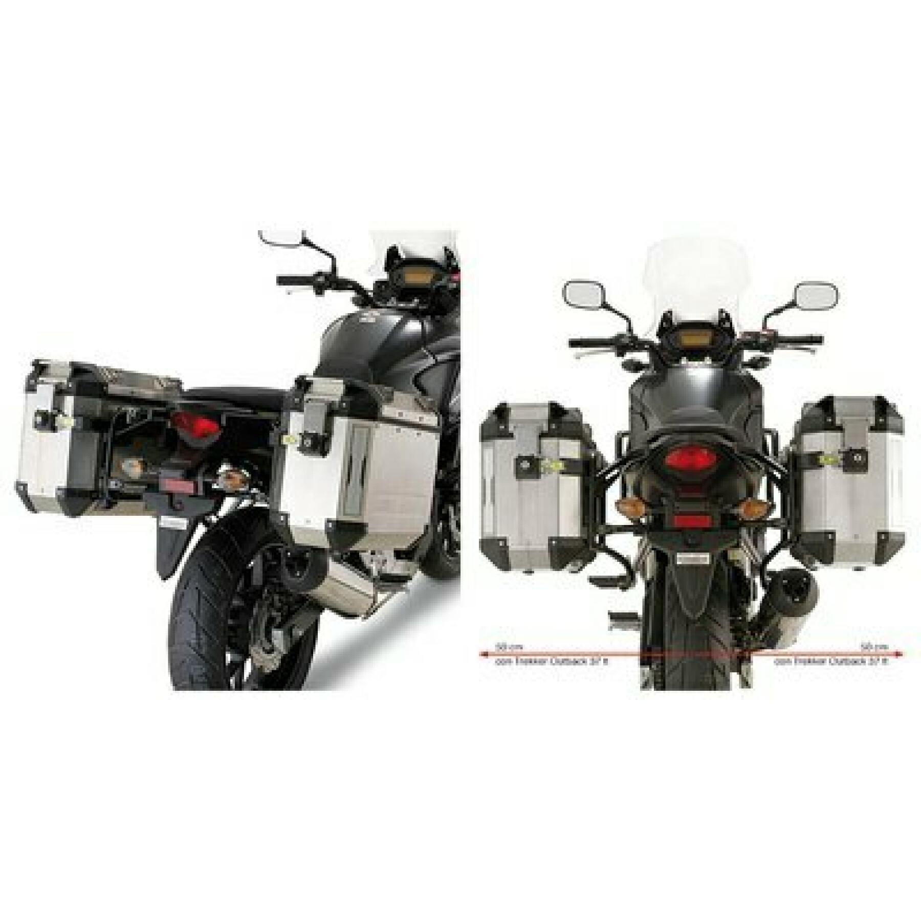 Support valises latérales moto Givi Monokey Cam-Side Honda Cb 500 X (13 À 18)