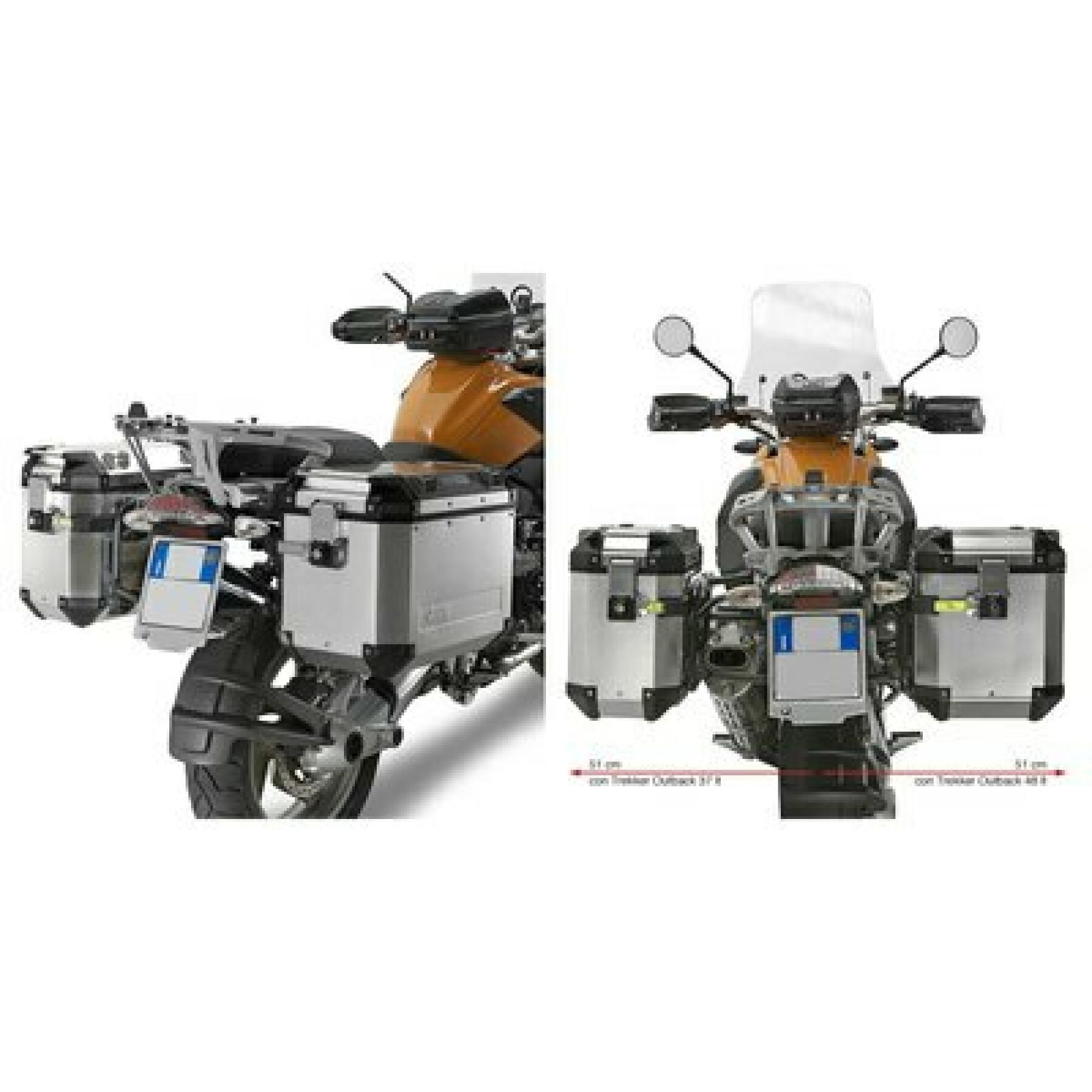 Support valises latérales moto Givi Monokey Cam-Side Bmw R 1200 Gs (04 À 12)