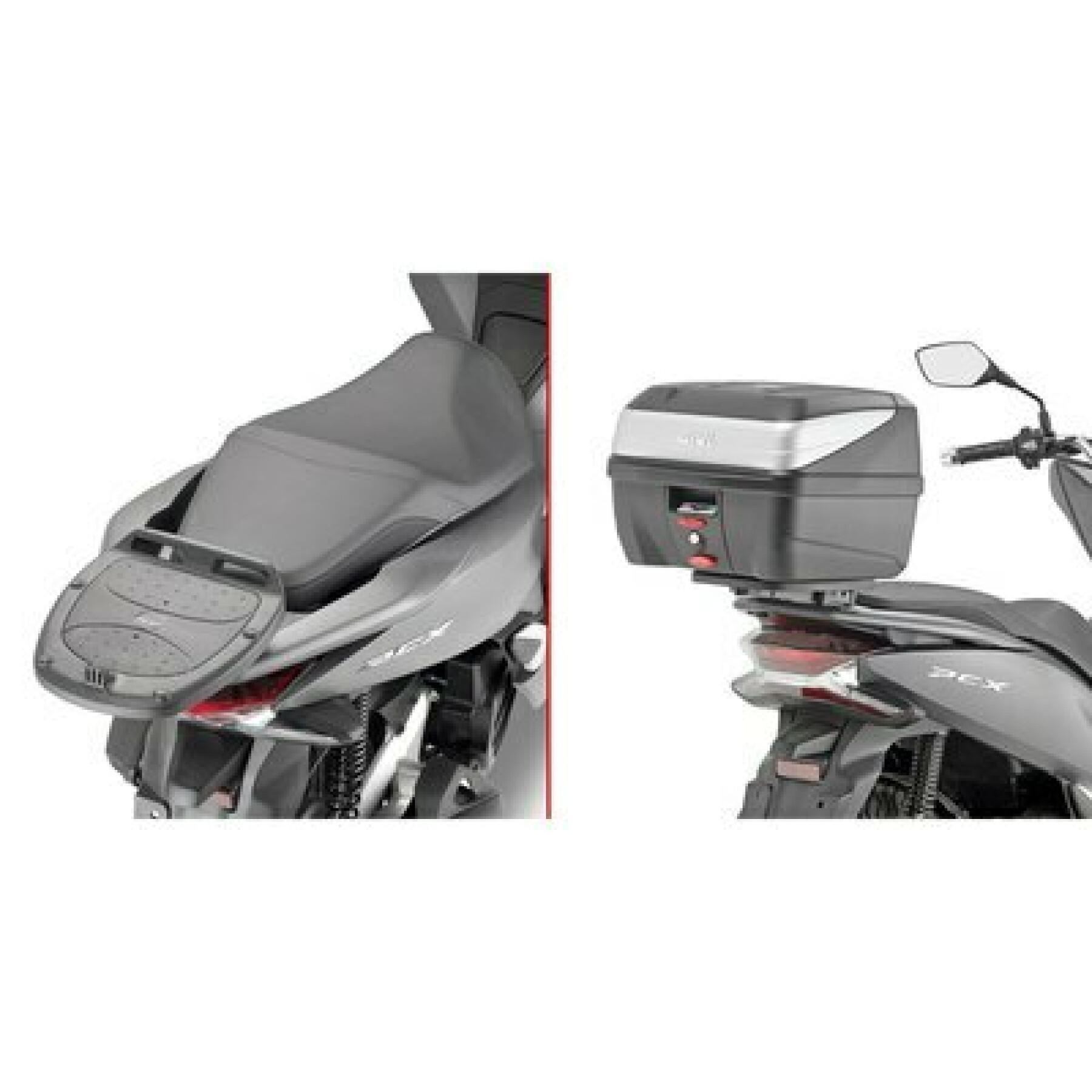 Support top case moto Givi Monolock Honda PCX 125-150 (10 à 17)