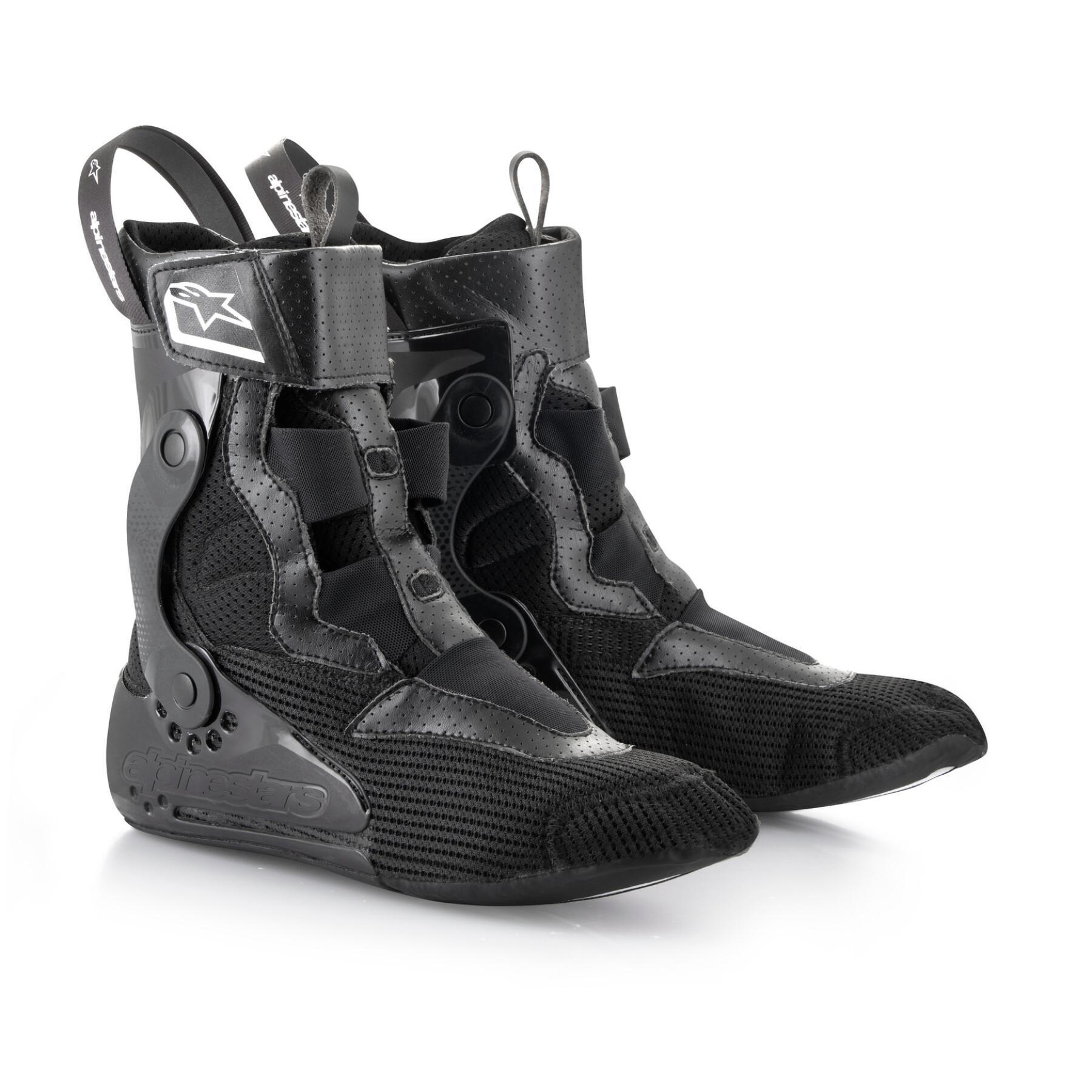 Intérieur bottes moto Alpinestars T-10 - Accessoires de bottes - Bottes et  chaussures - Equipement du motard