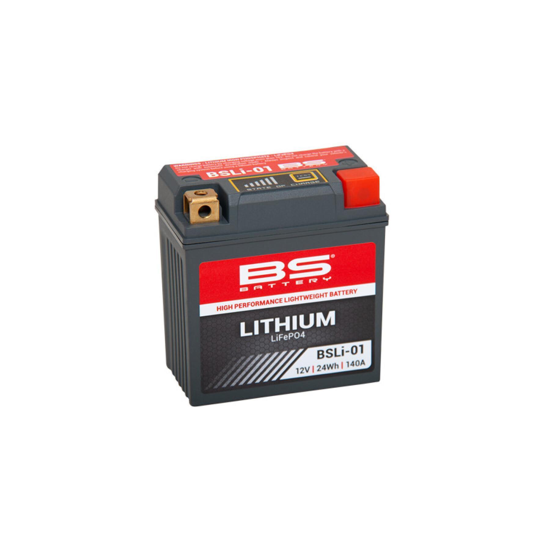 Batterie moto Lithium BS Battery BSLI-01 - Batteries - Pièces techniques -  Moto & scooter