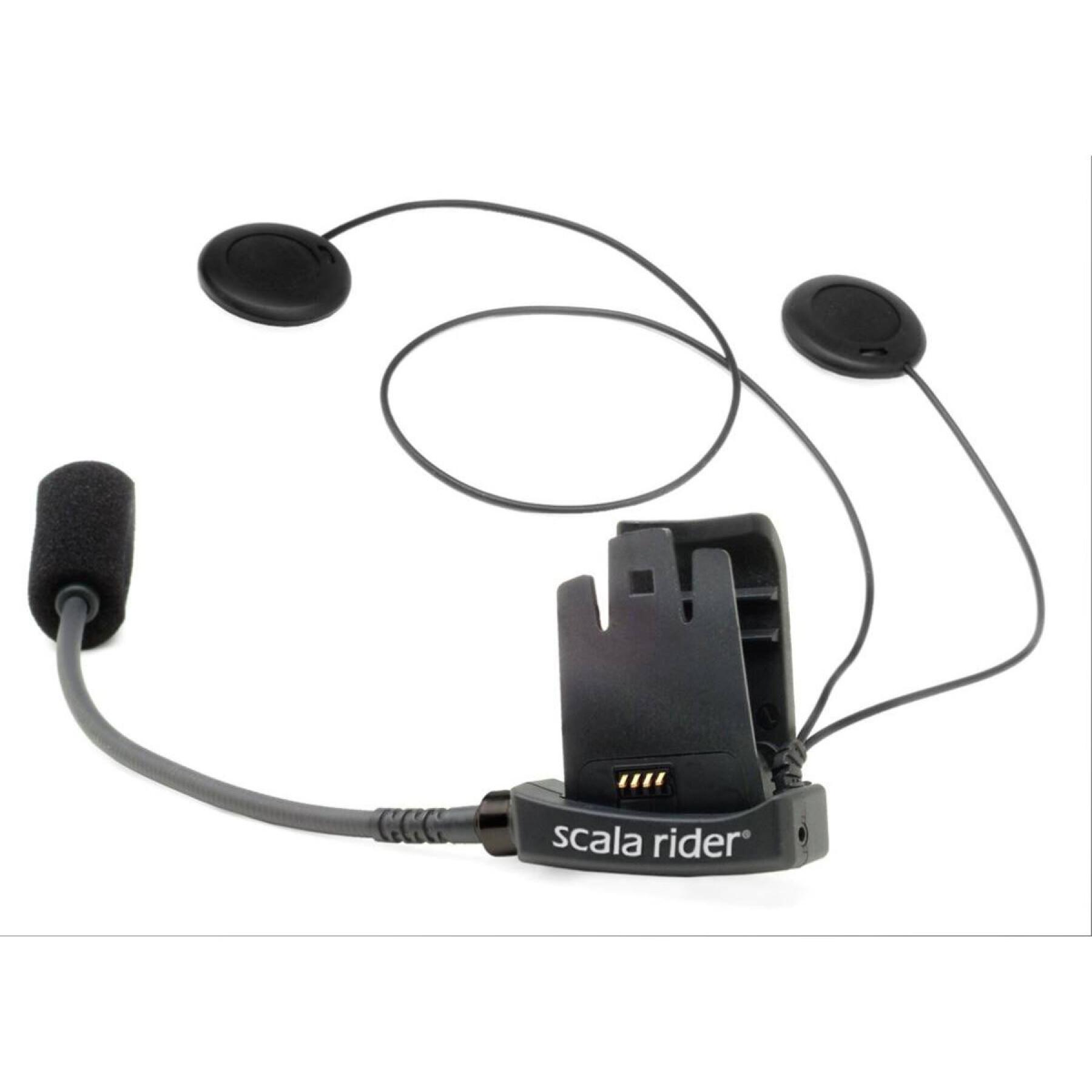 Support GPS moto double écouteur / MP3 Cardo Scala