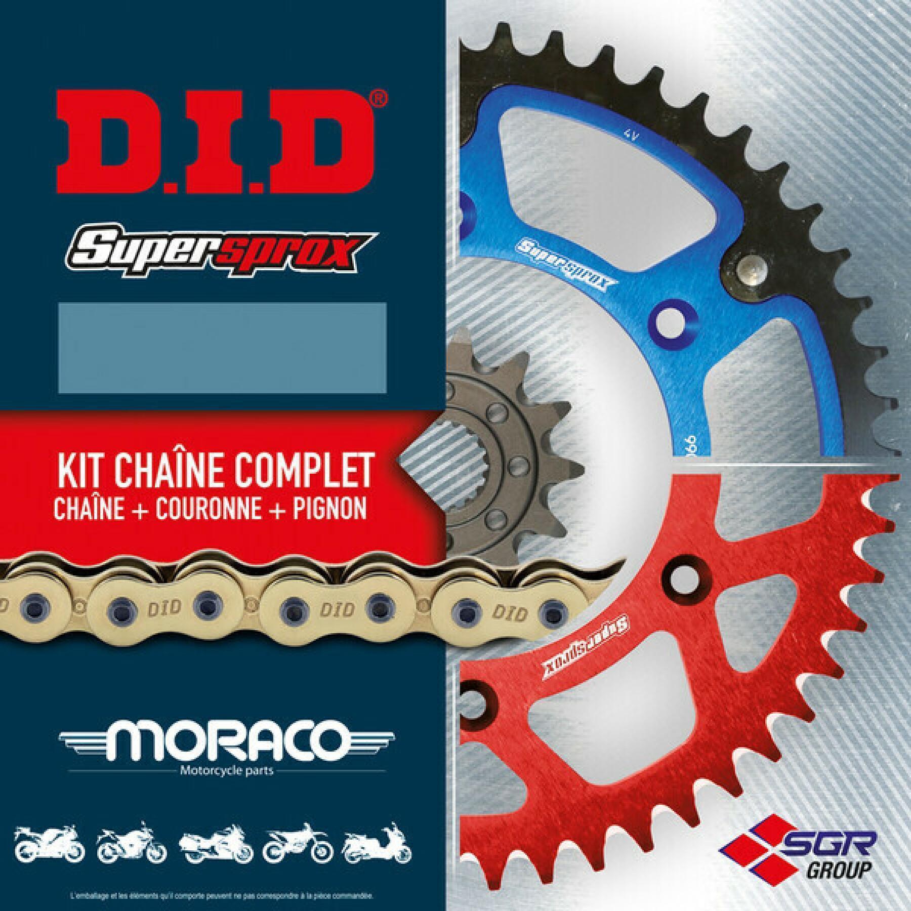 Kit chaîne moto D.I.D Ducati 600 SS (Nr. 01853 =>) 95-99