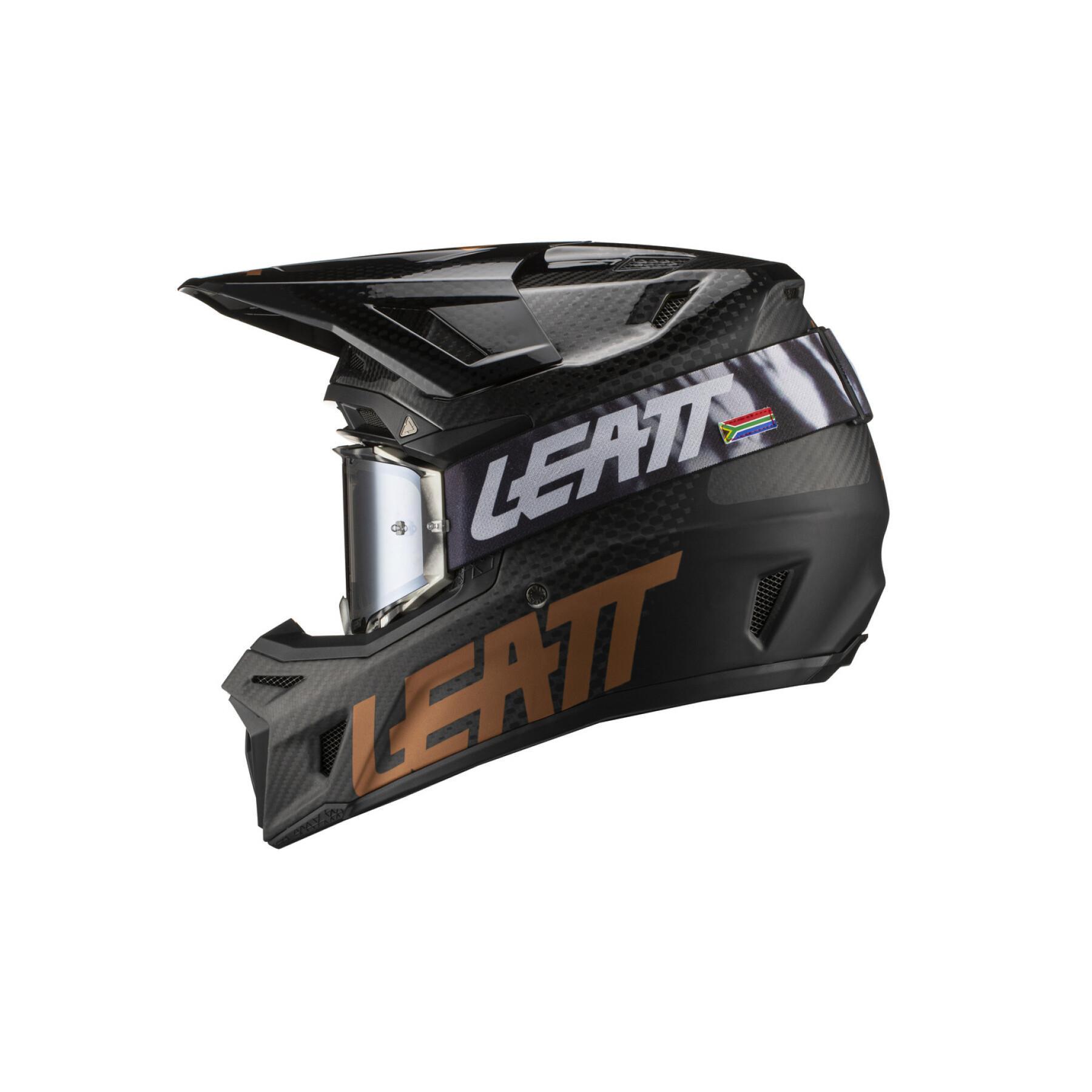 Casque moto cross inclu lunettes Leatt 9.5 V21.1