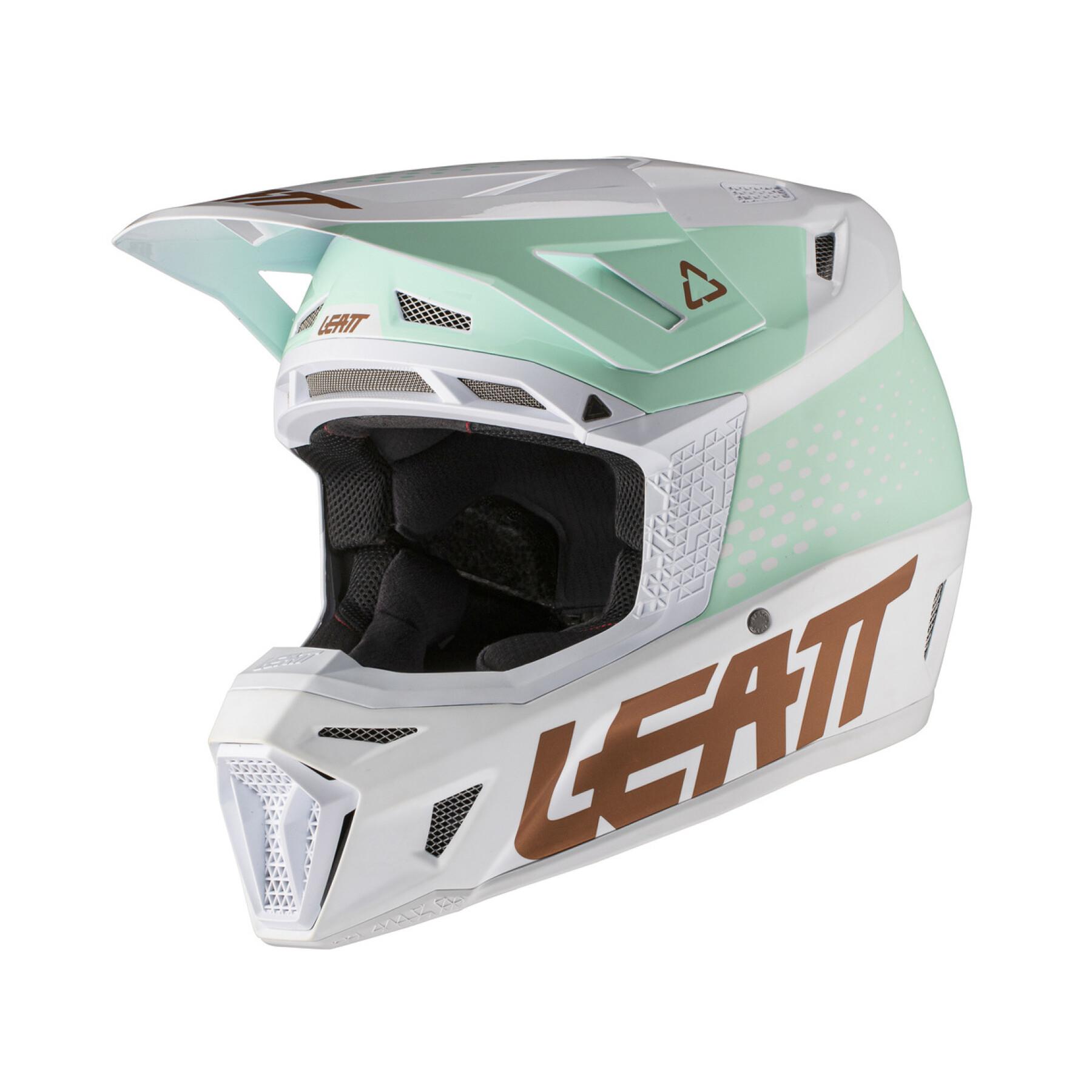 Casque moto cross inclu lunettes Leatt 8.5 V21.1