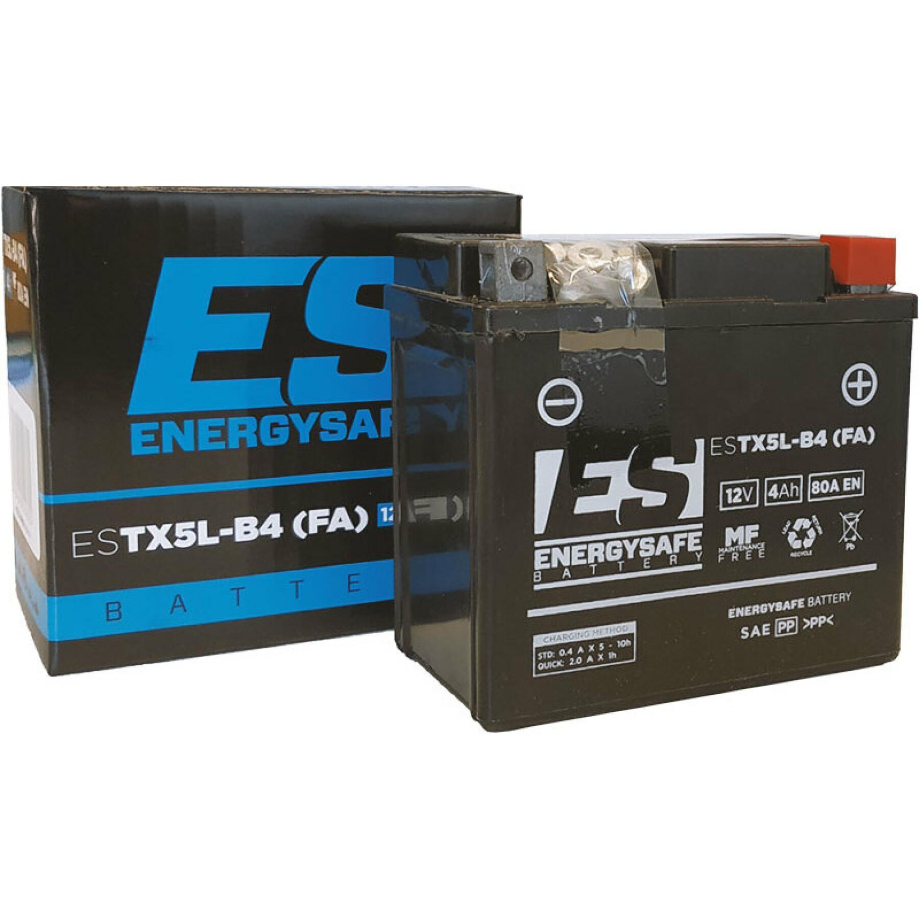 Batterie moto activée usine Energy Safe CTX5L (FA)
