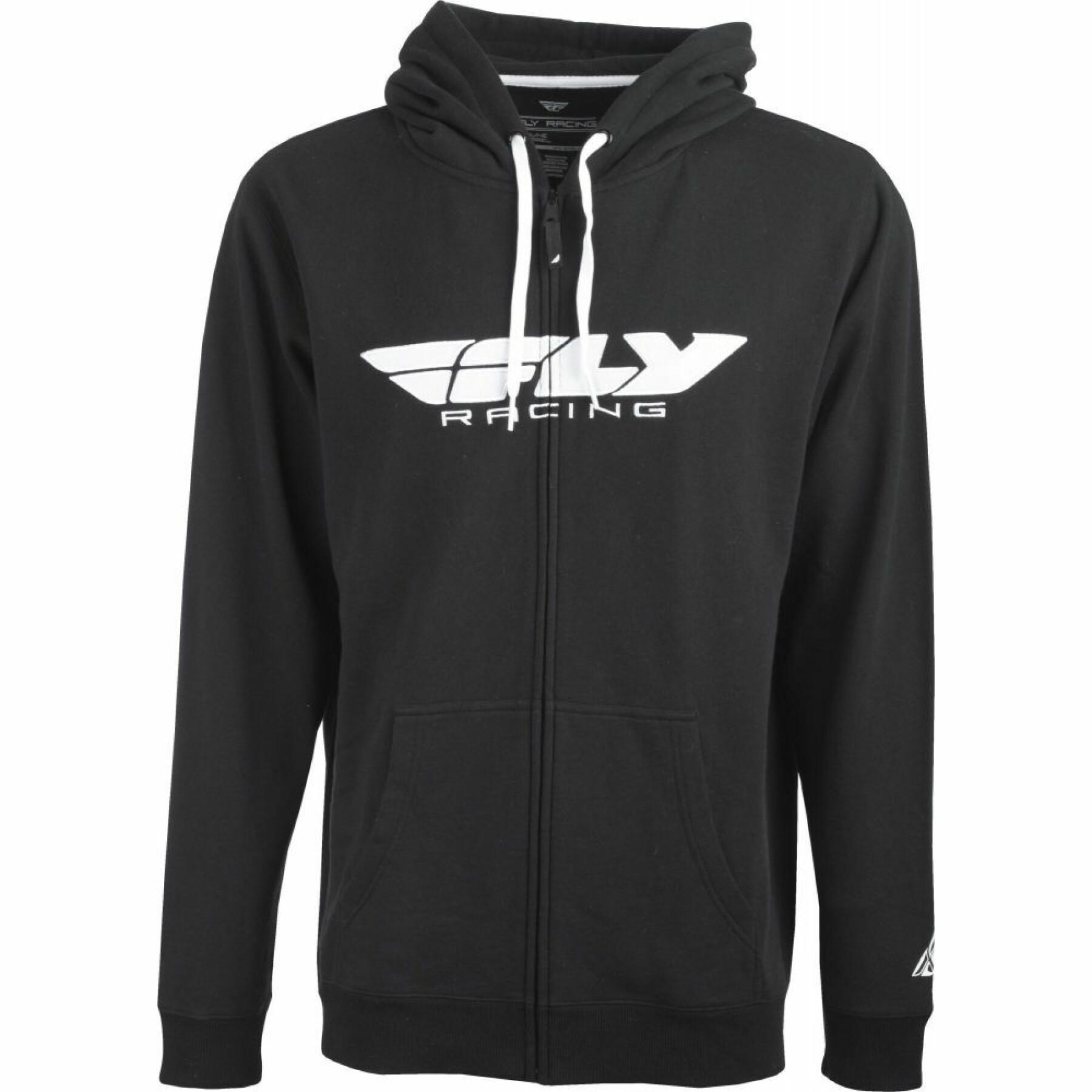 Sweatshirt à capuche zippé Fly Racing Corp