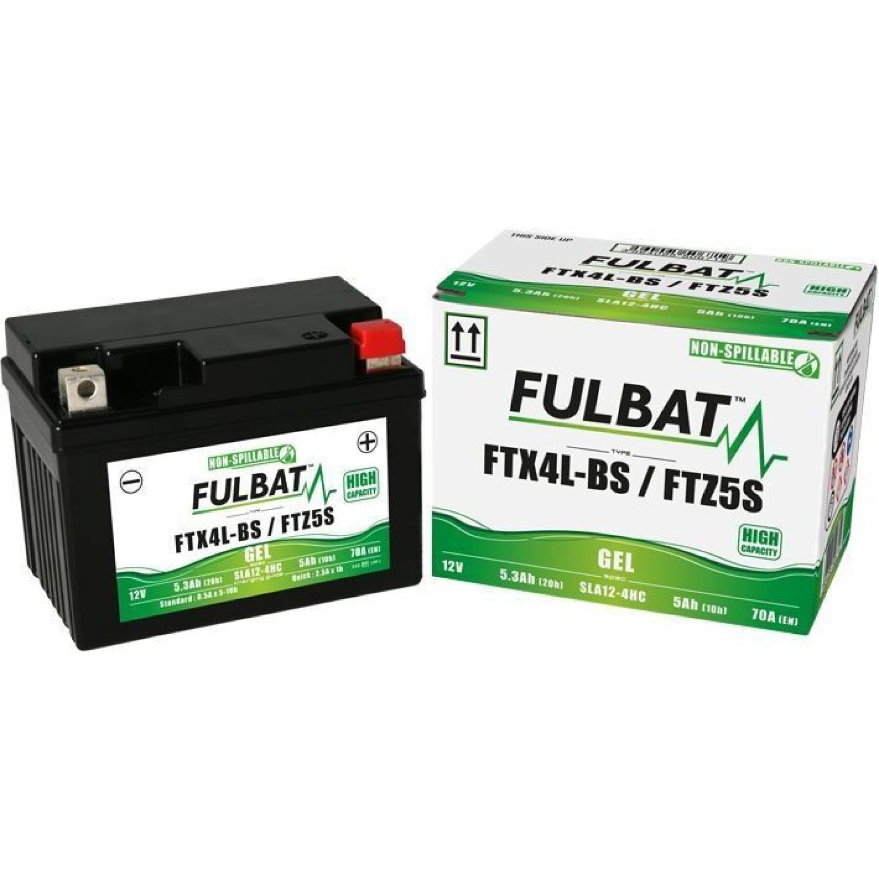 Batterie Fulbat FTX4L-BS / FTZ5S Gel HTE