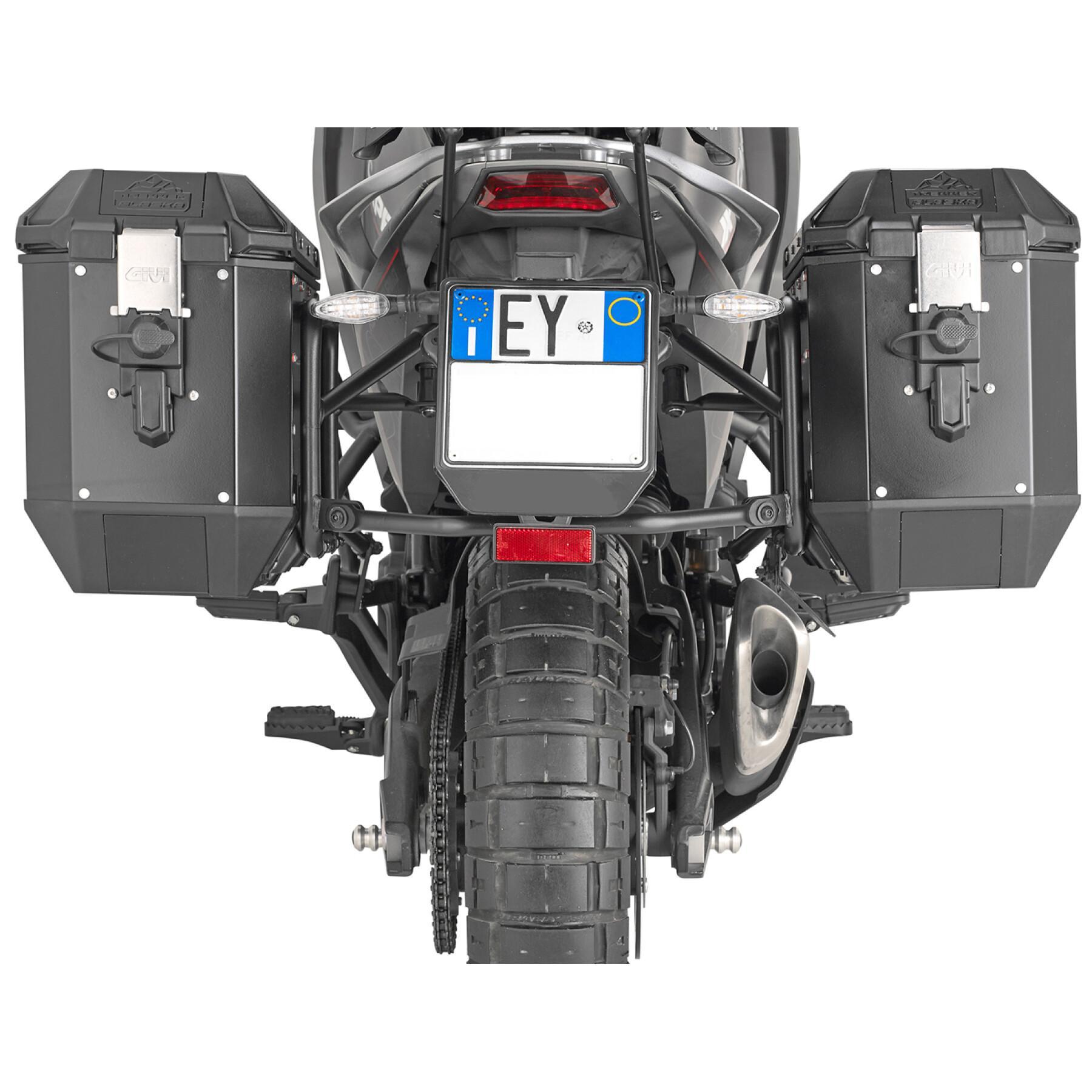 Support valises latérales moto Givi Monokey Moto Morini X-Cape 649