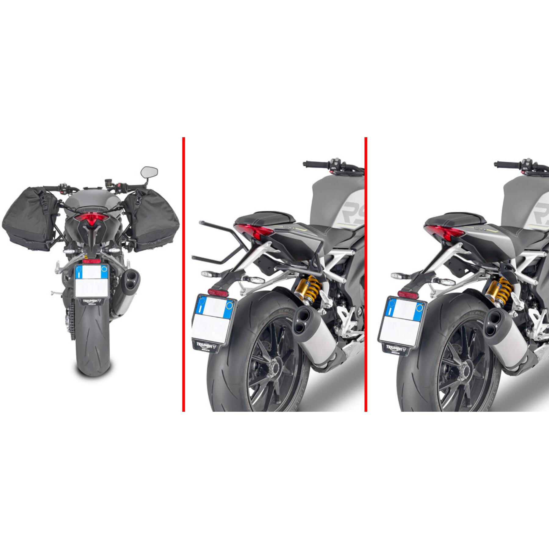 Support top case moto Givi Triumph Speed Triple 1200Rs 21