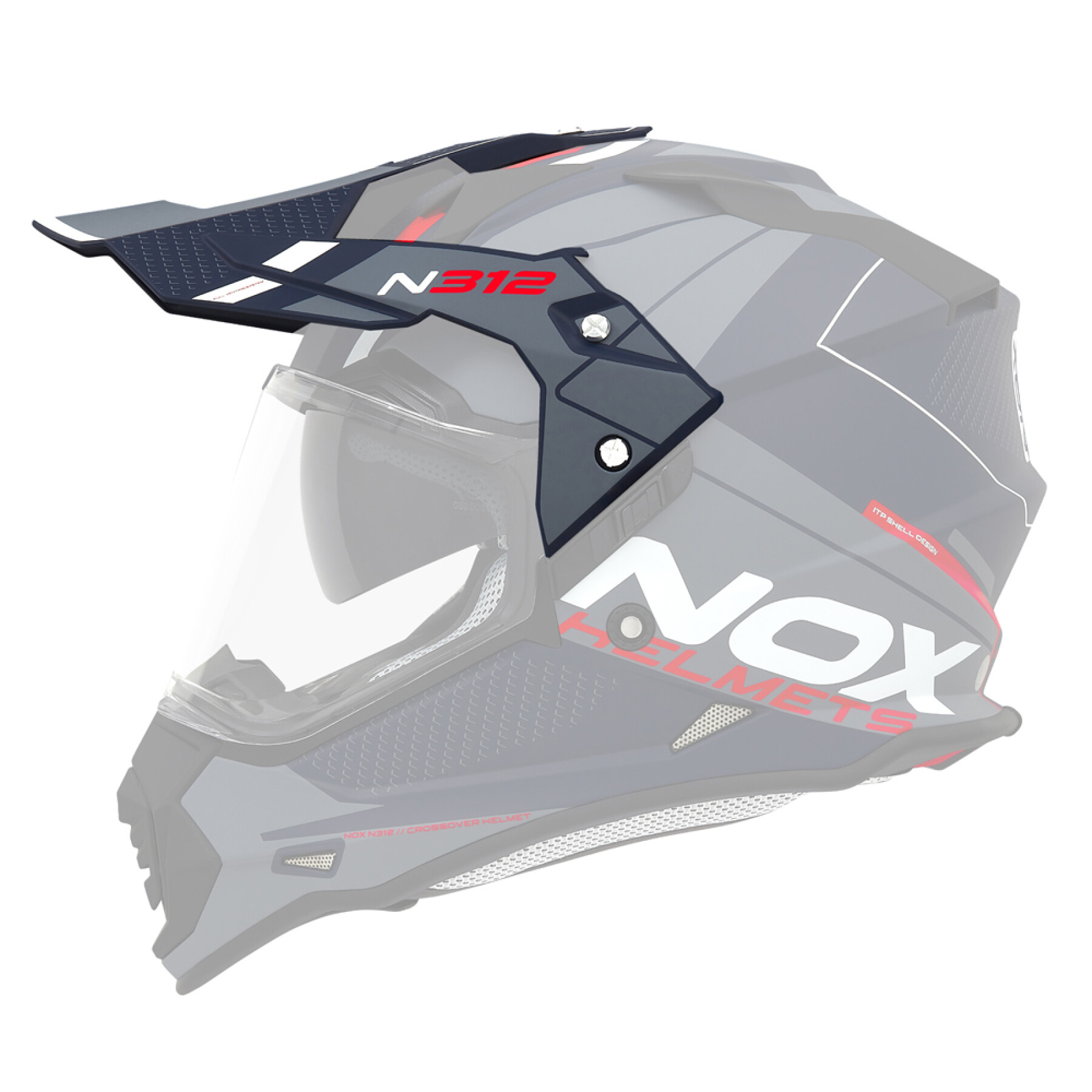 Visière casque de moto cross Nox 312 Drone