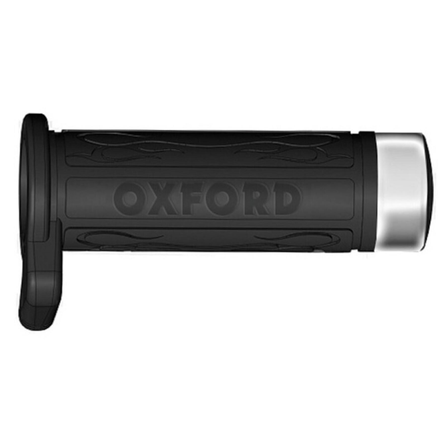 Oxford - Poignées Chauffantes Scoot Noir