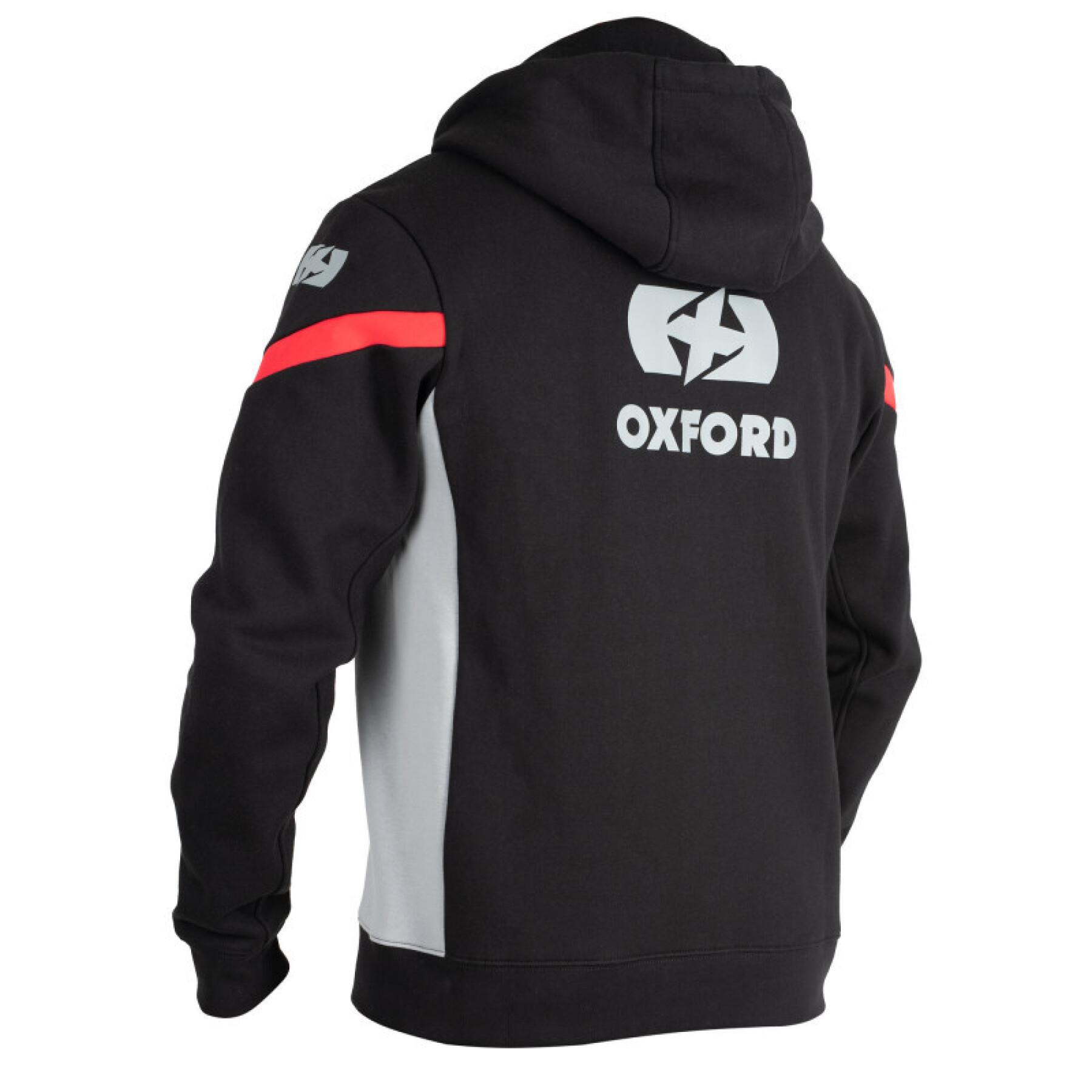 Sweatshirt moto à capuche Oxford Racing