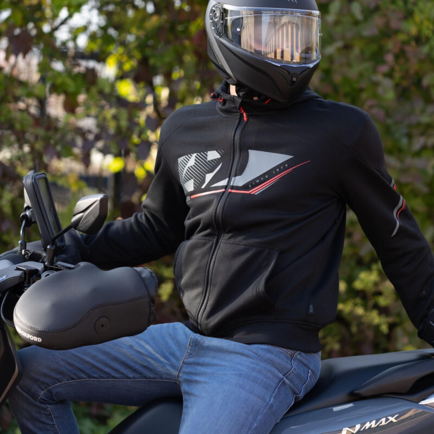 Sweatshirt à capuche moto Oxford Super 2.0 Sports