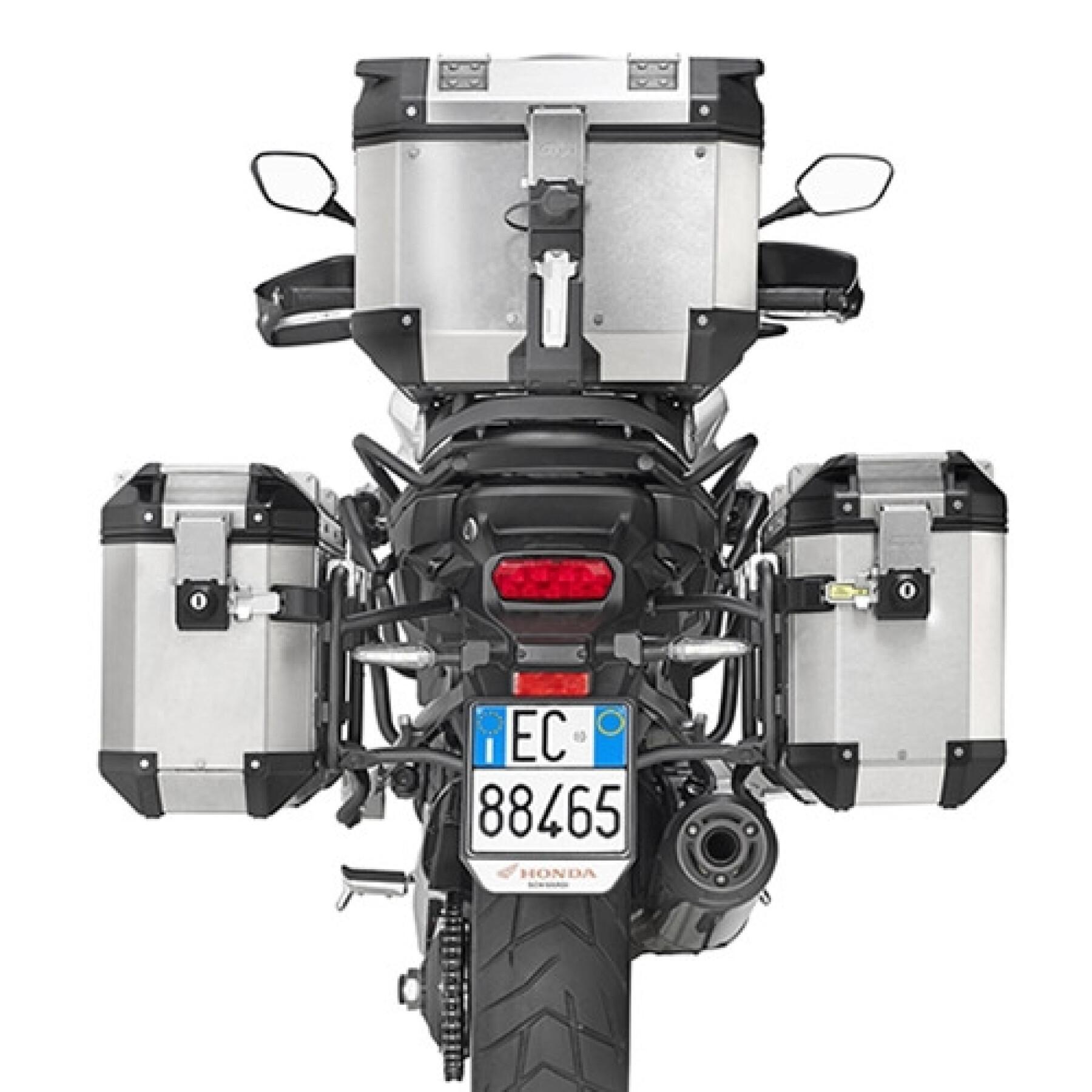 Support valises latérales moto Givi Monokey Cam-Side Honda Crossrunner 800 (15 À 19)