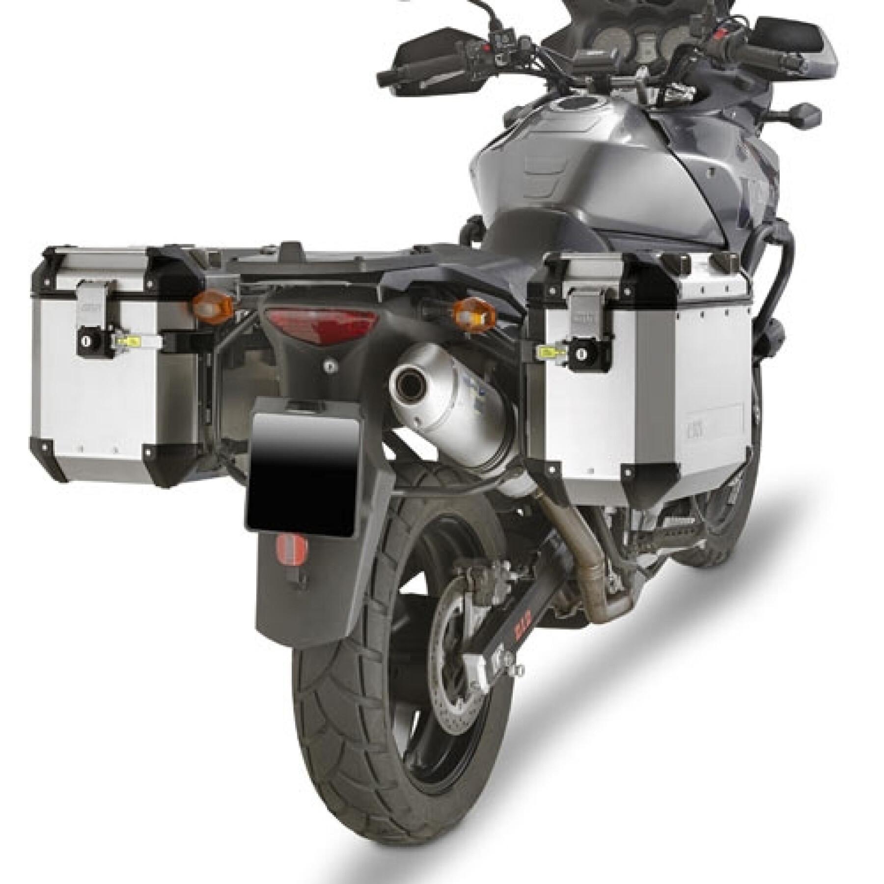 Support valises latérales moto Givi Monokey Cam-Side Suzuki Dl 650 V-Strom (04 À 11)