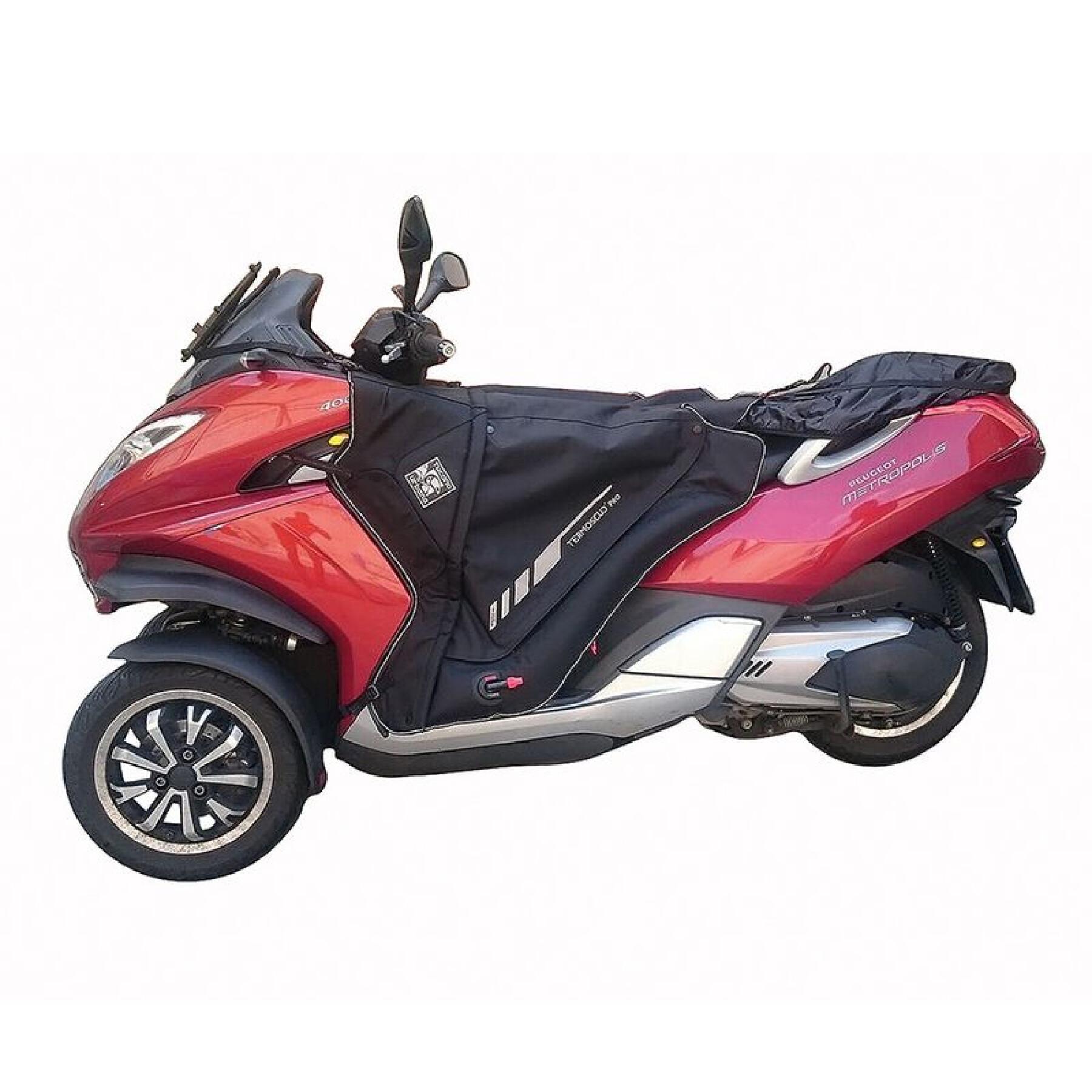 Tablier scooter Tucano Urbano Termoscud Pro Peugeot Metropolis 3 Roues (à  partir de 2014) - Tabliers - Habillage - Moto & scooter