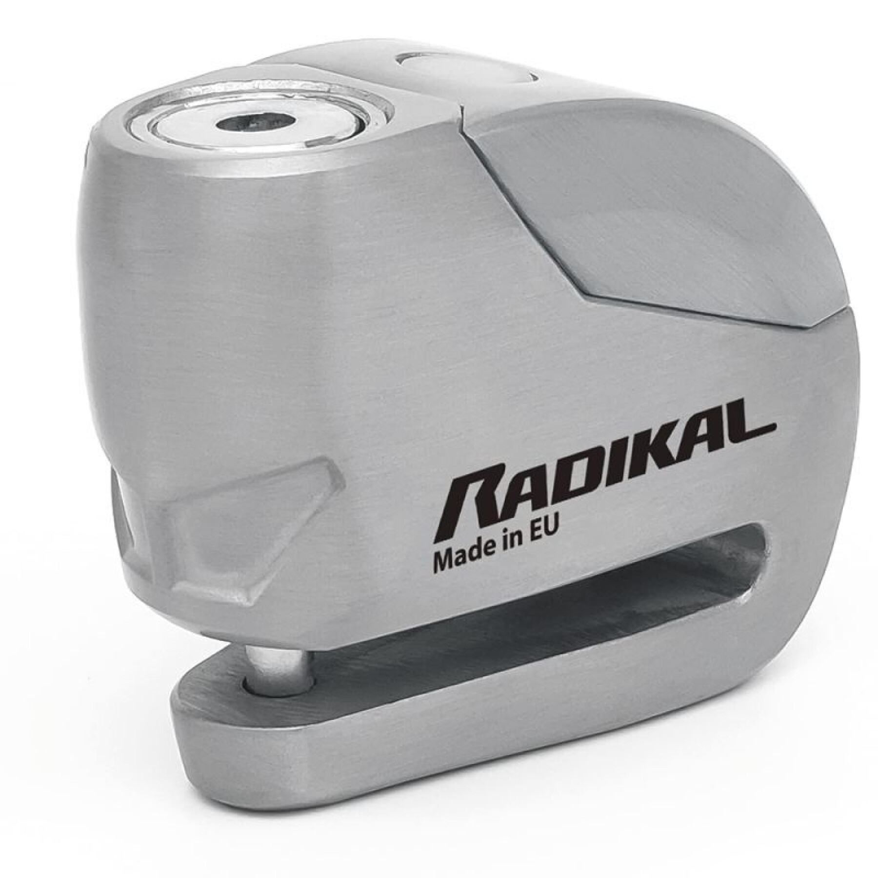 Bloque-disque moto avec alarme sonore et avec goupille Radikal
