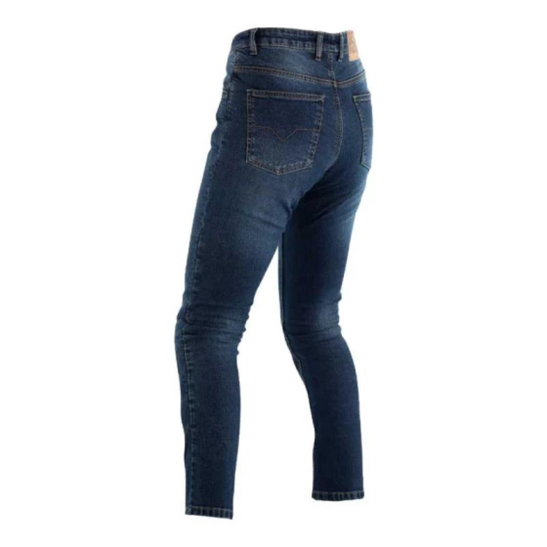 Jeans moto court textile renforcé femme RST Kevlar® Tapered-Fit CE