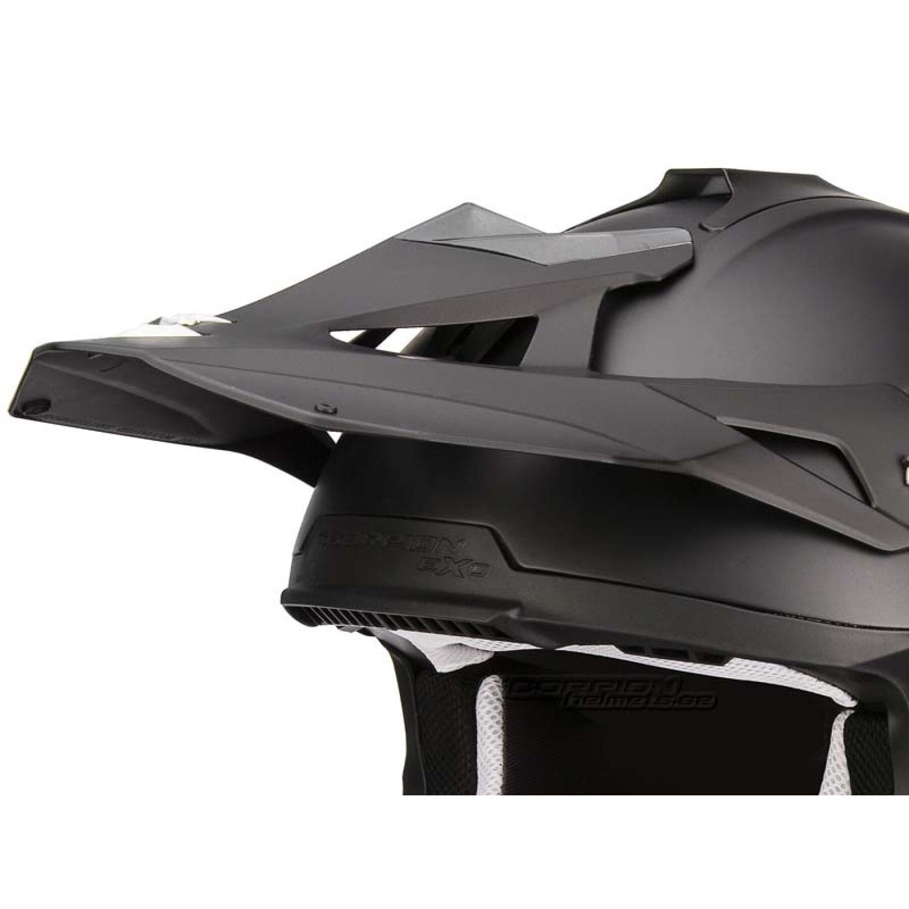 Visière casque de moto Scorpion VX-15 Evo Air Peak