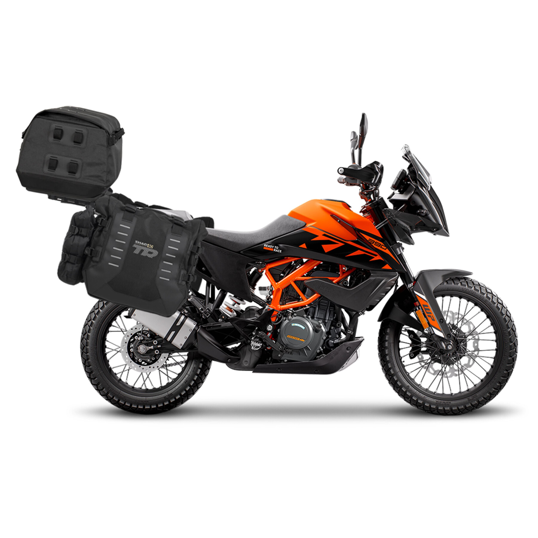 Kit fixation valises latérales moto Shad 4P KTM Duke Adventure 390 '20-22