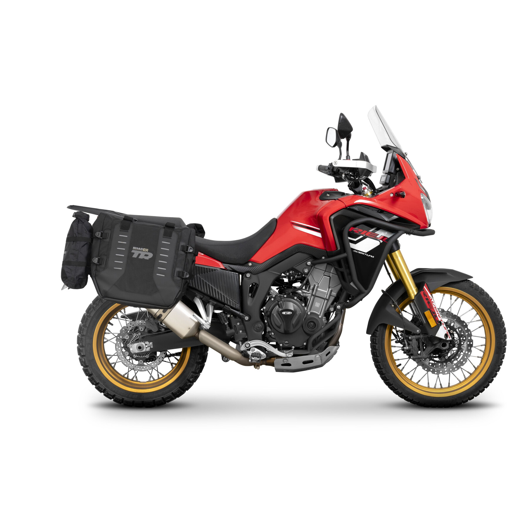 Support valises latérales moto Shad 4P System Rieju Aventura 500 '23