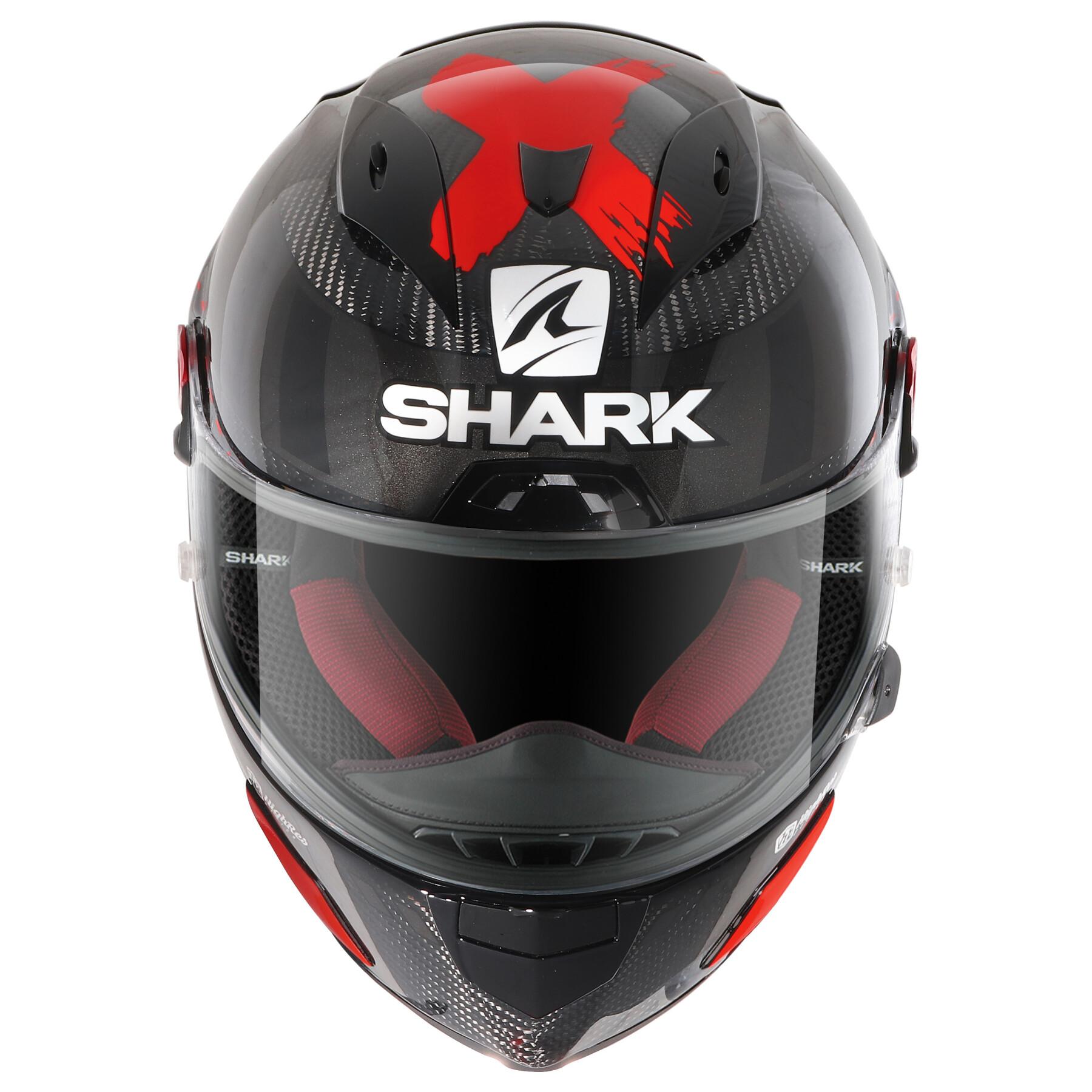 Casque moto intégral Shark race-r pro GP lorenzo winter test 99