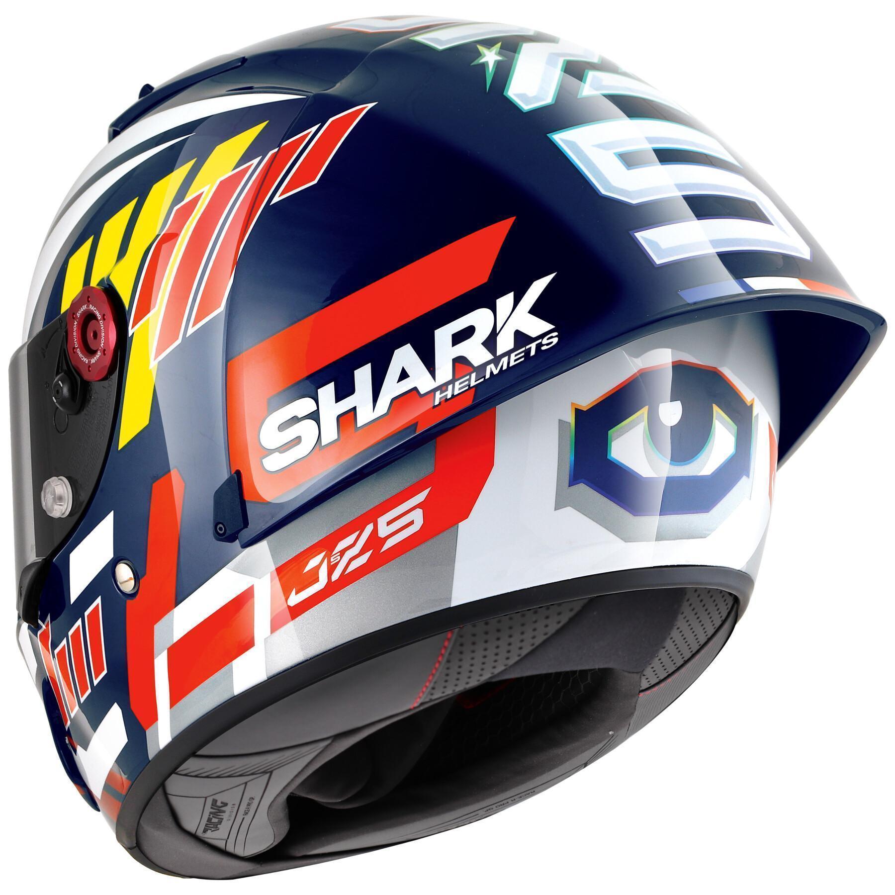 Casque moto intégral Shark race-r pro GP zarco signature