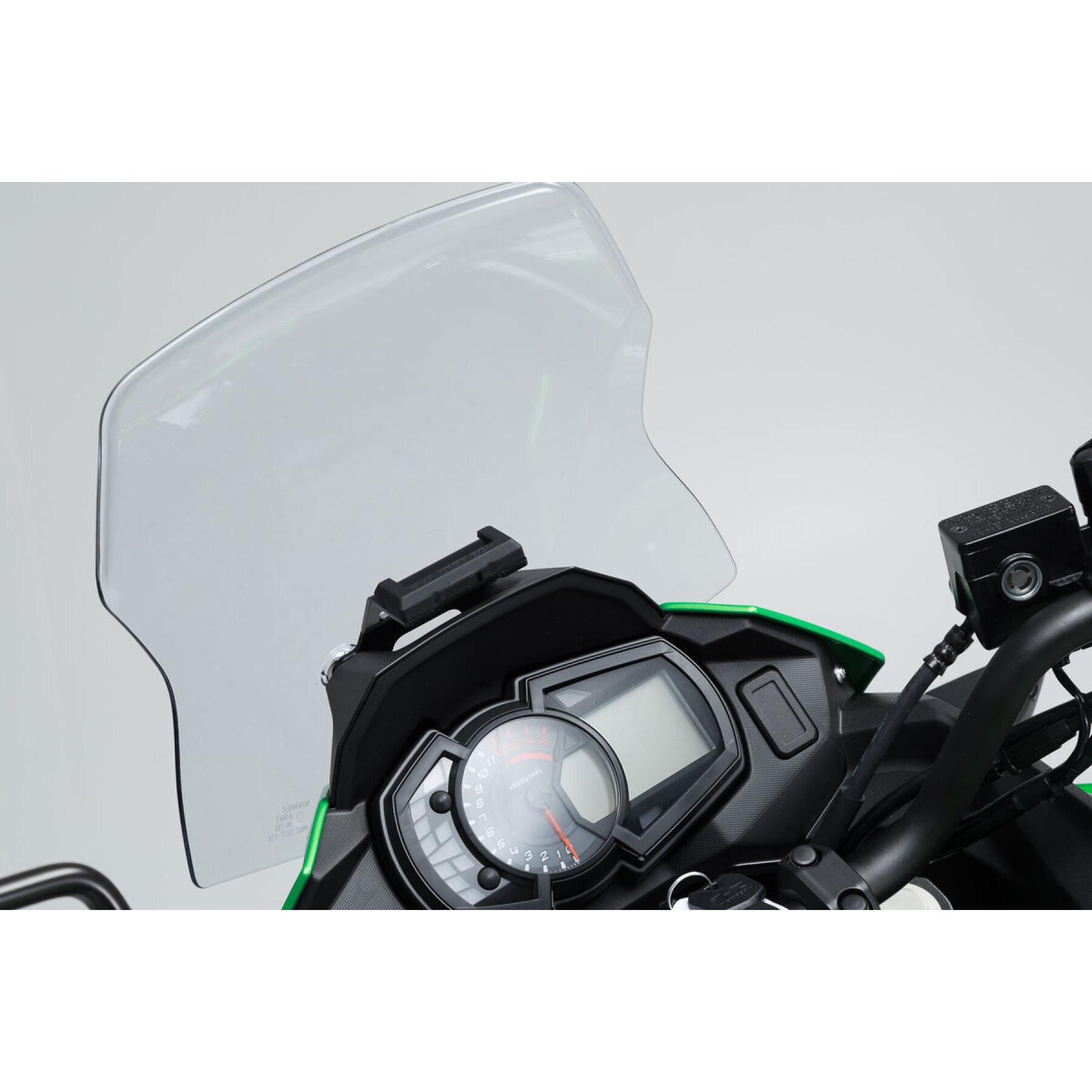 Support GPS moto pour cockpit SW-Motech Kawasaki Versys-X300 ABS (16-)