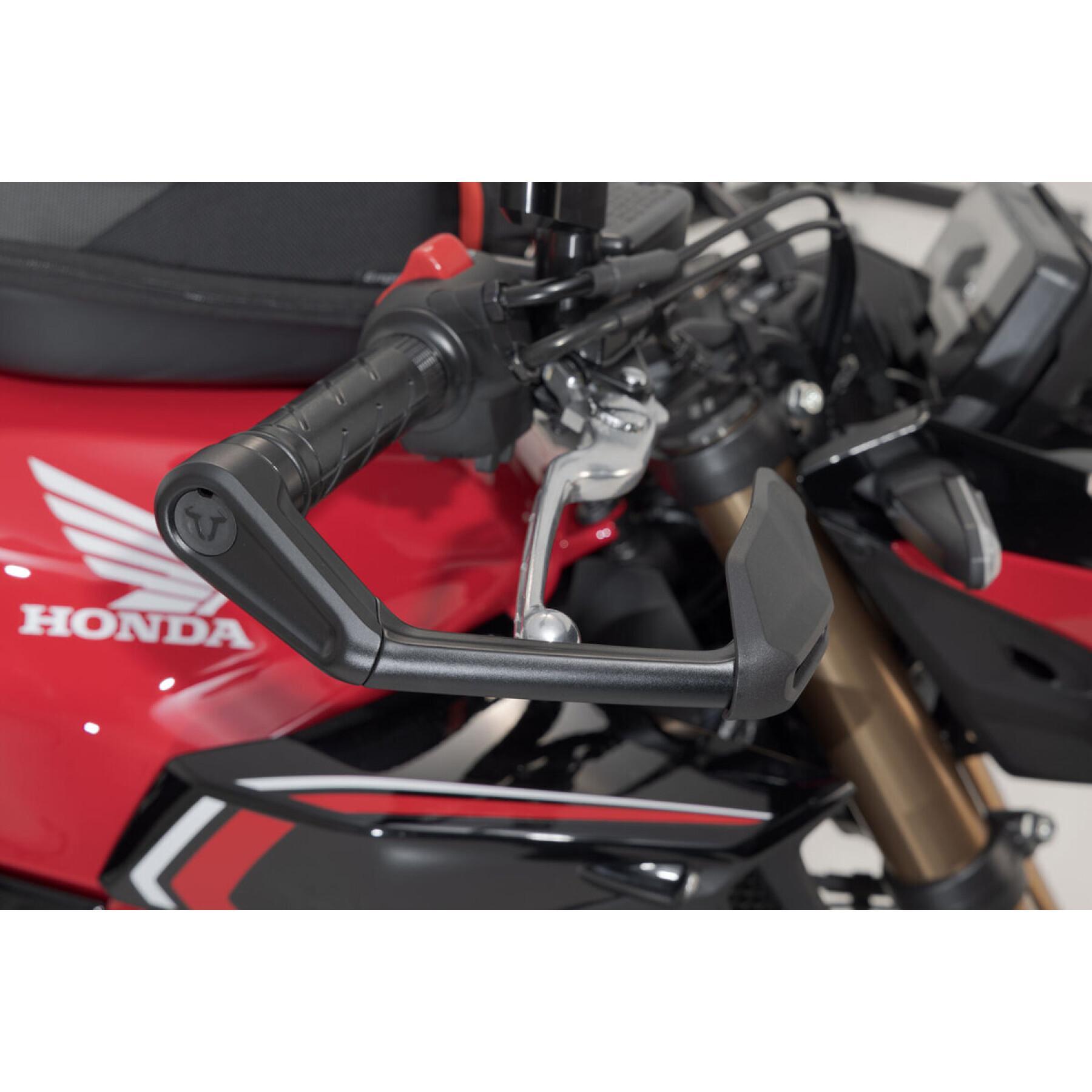 Protection levier de frein avec déflecteur de vent moto SW-Motech Honda CB650R (18-)