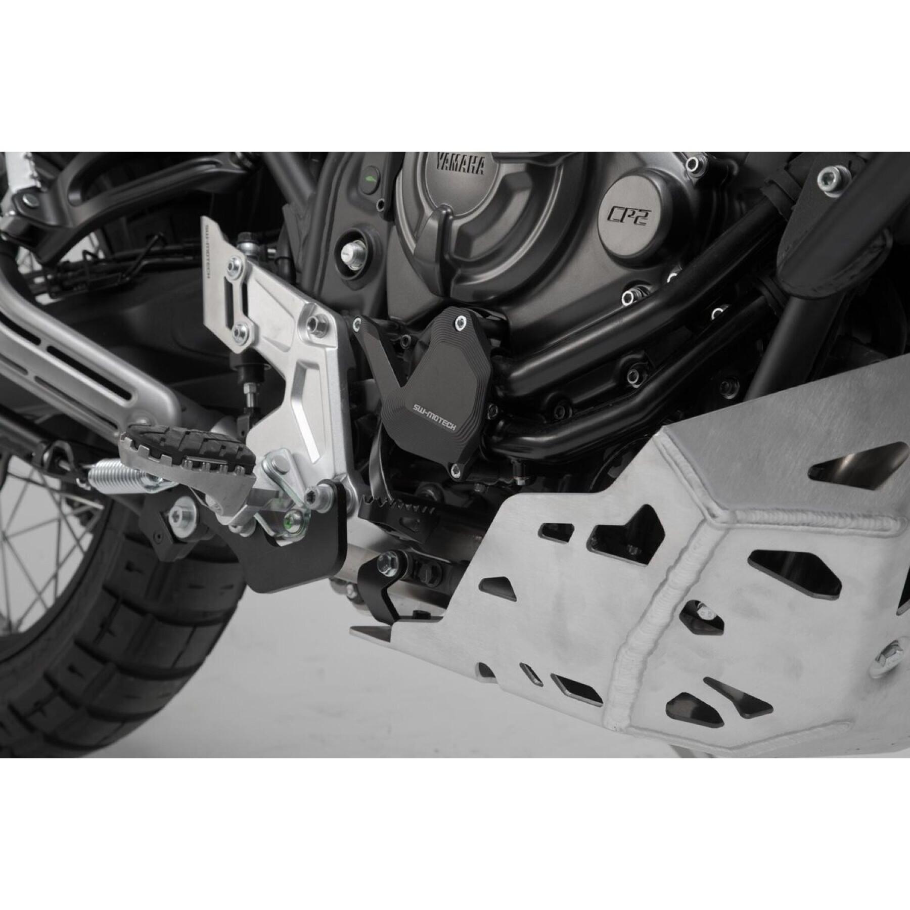 Protection pot d'échappement moto SW-Motech Yamaha Tracer 700 (16-19).