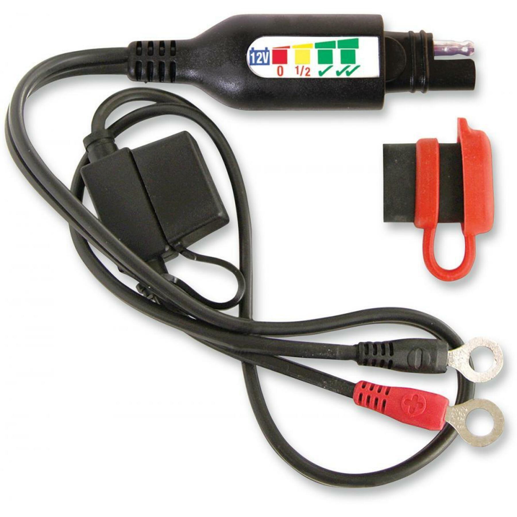 Chargeur de batterie moto œillet de cordon avec fil test Tecmate Lead