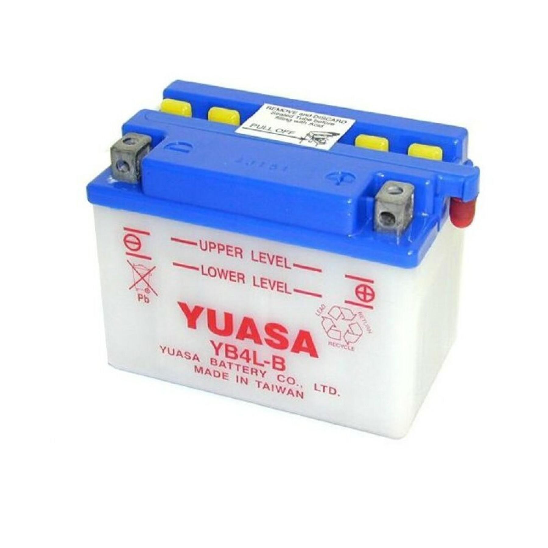 Batterie moto Yuasa YB4L-B