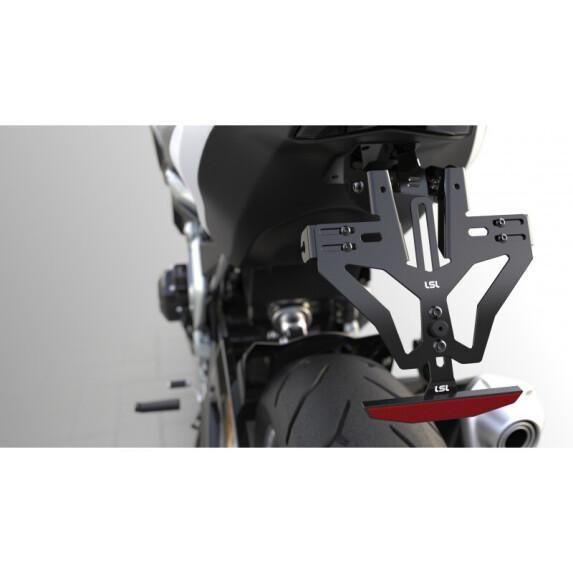 Support de plaque d'immatriculation moto LSL Mantis-RS LPH S 1000 RR 09-18  / S 1000 R 14-18 - Plaque - Accessoires - Moto & scooter