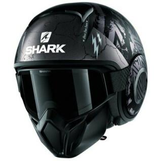 Casque moto jet Shark street drak crower
