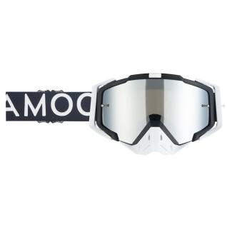 Lunettes moto cross avec verre miroir argenté Amoq Aster