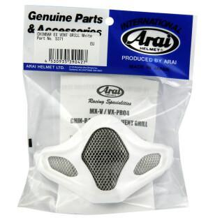 Ventilation menton grille extérieure pour casque Arai MX-V