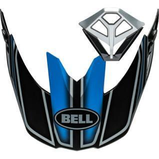 Kit visière casque de moto et ventilation de bouche Bell 10 - Webb Marmont Gloss North Carolina