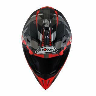 Casque cross Suomy x-wing camouflager