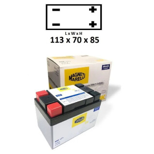 Batterie moto au lithium avec protection contre les surcharges et les décharges excessives capteur d'ions et de température Magneti Marelli BMS